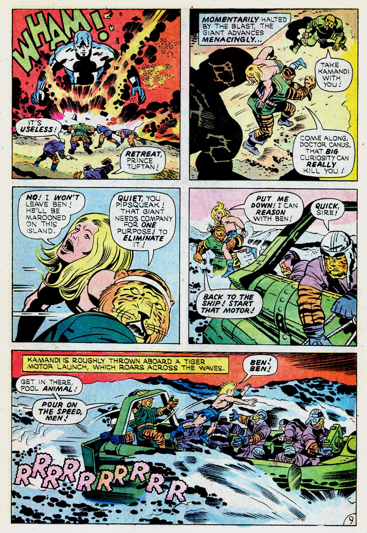 Read online Kamandi, The Last Boy On Earth comic -  Issue #31 - 11