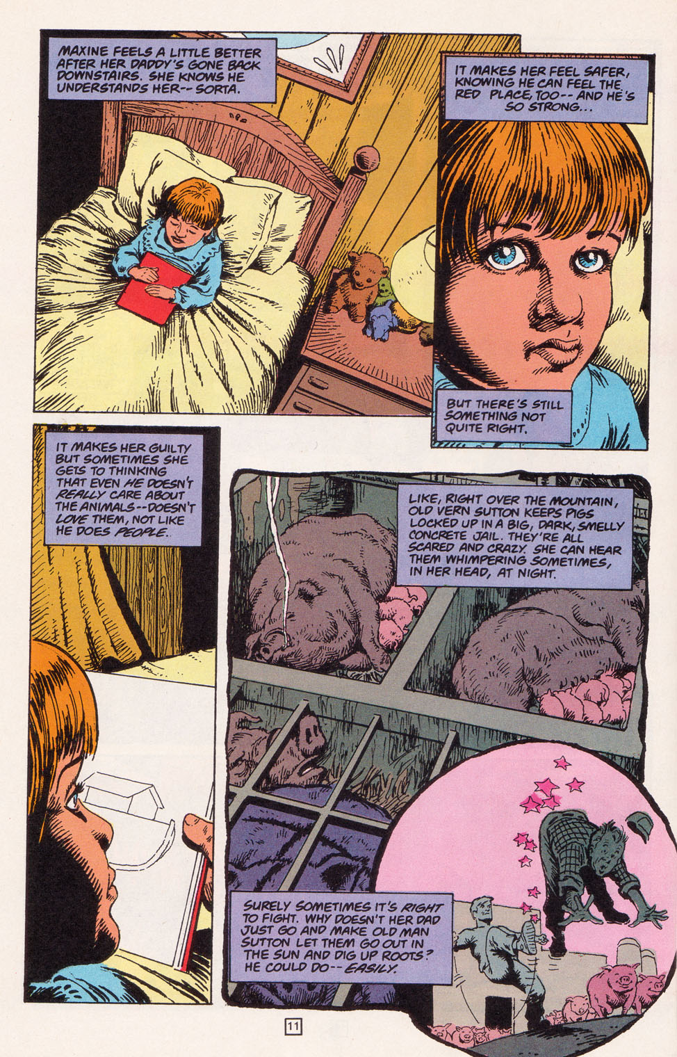 Read online Animal Man (1988) comic -  Issue # _Annual 1 - 13