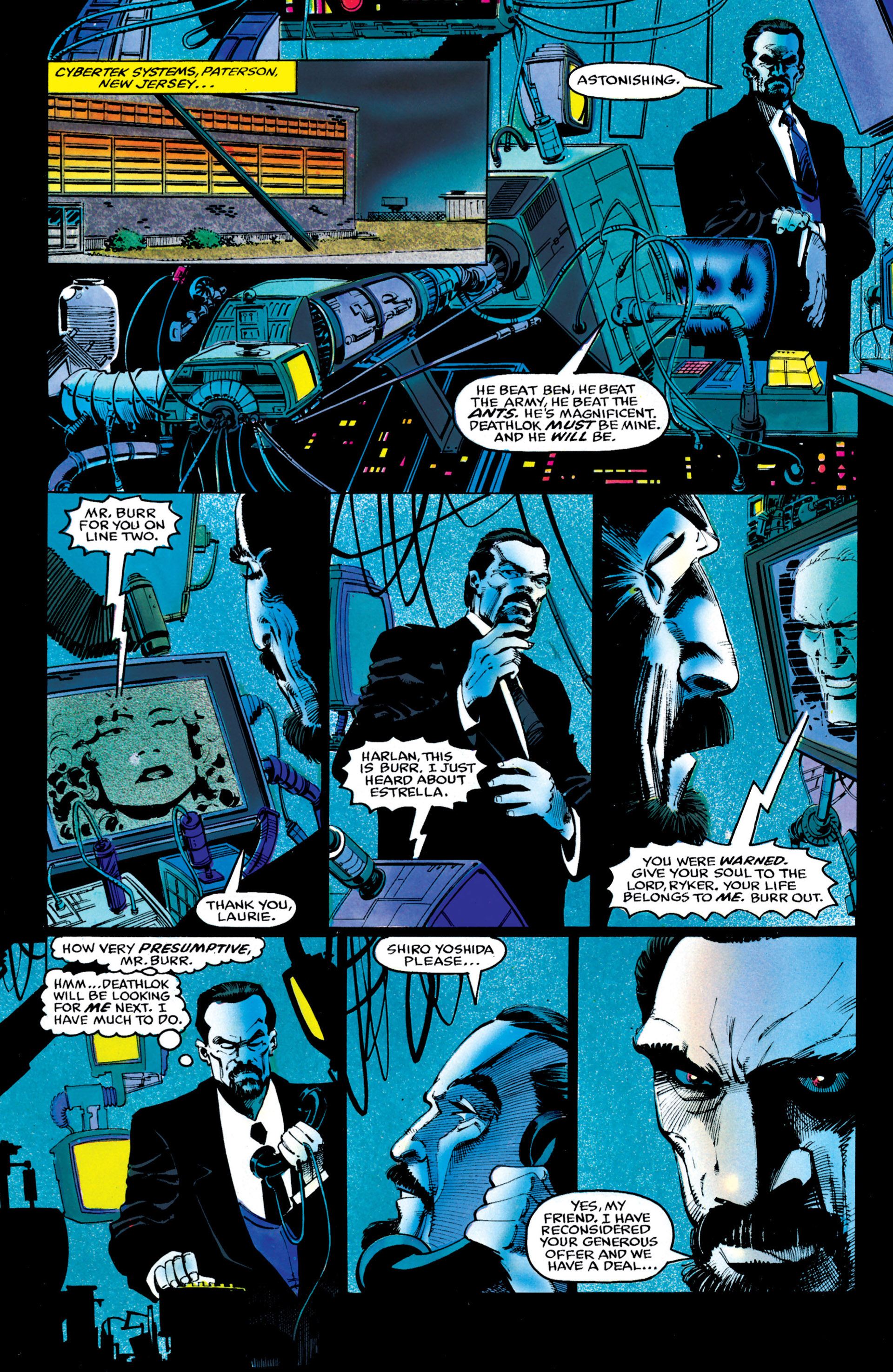 Read online Deathlok (1990) comic -  Issue #3 - 31