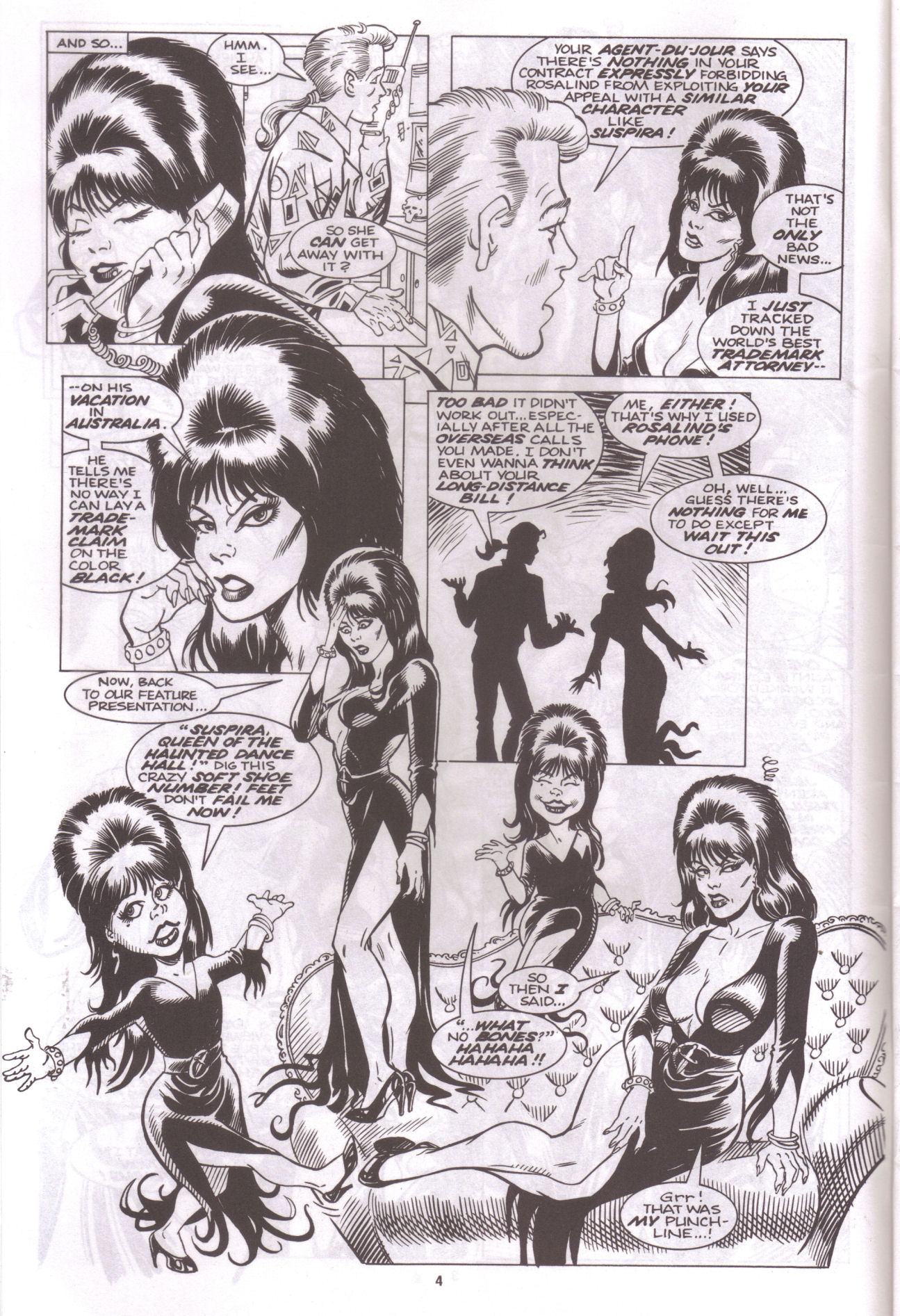 Read online Elvira, Mistress of the Dark comic -  Issue #16 - 6