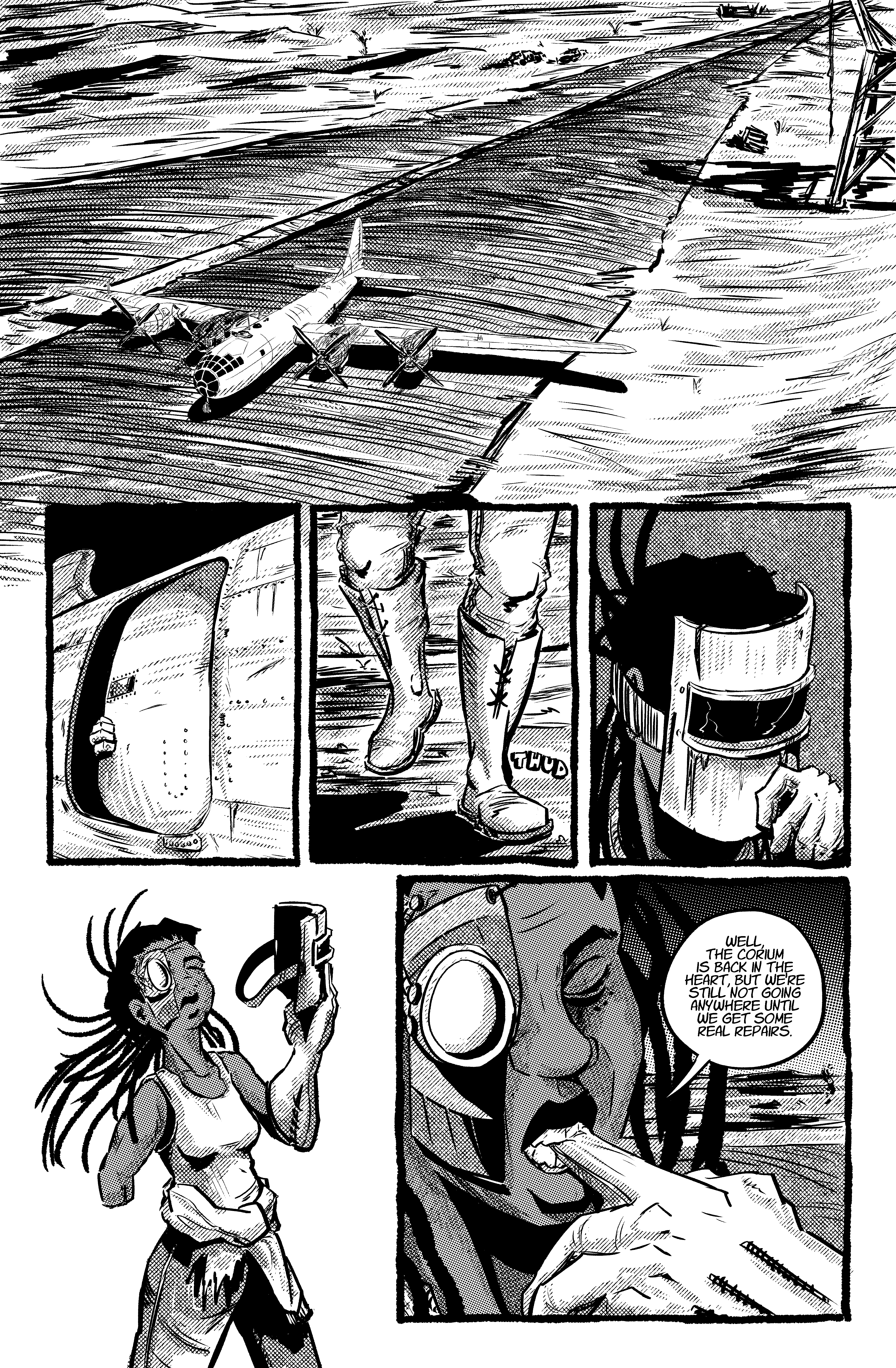 Read online The Last Aviatrix comic -  Issue #4 - 4