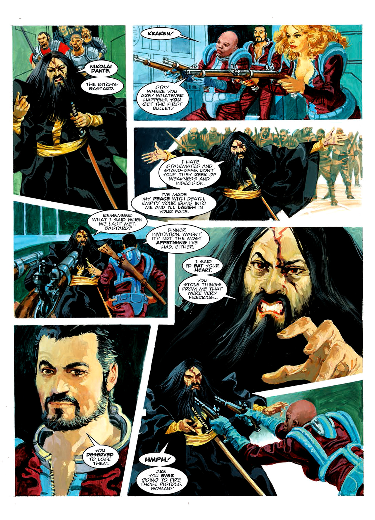 Read online Nikolai Dante comic -  Issue # TPB 6 - 177