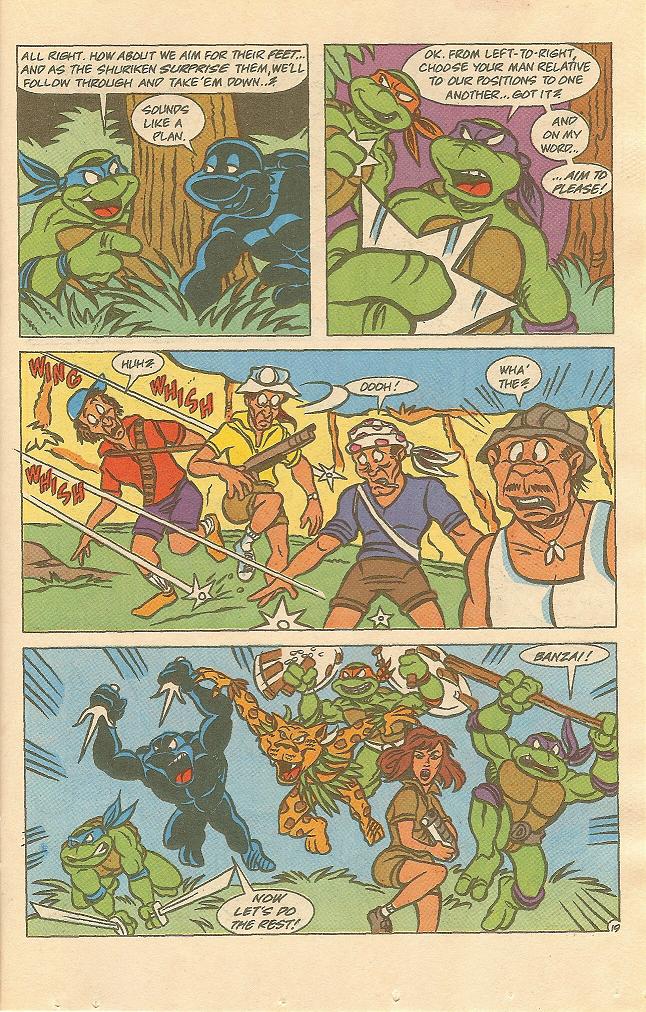 Read online Teenage Mutant Ninja Turtles Adventures (1989) comic -  Issue #15 - 20