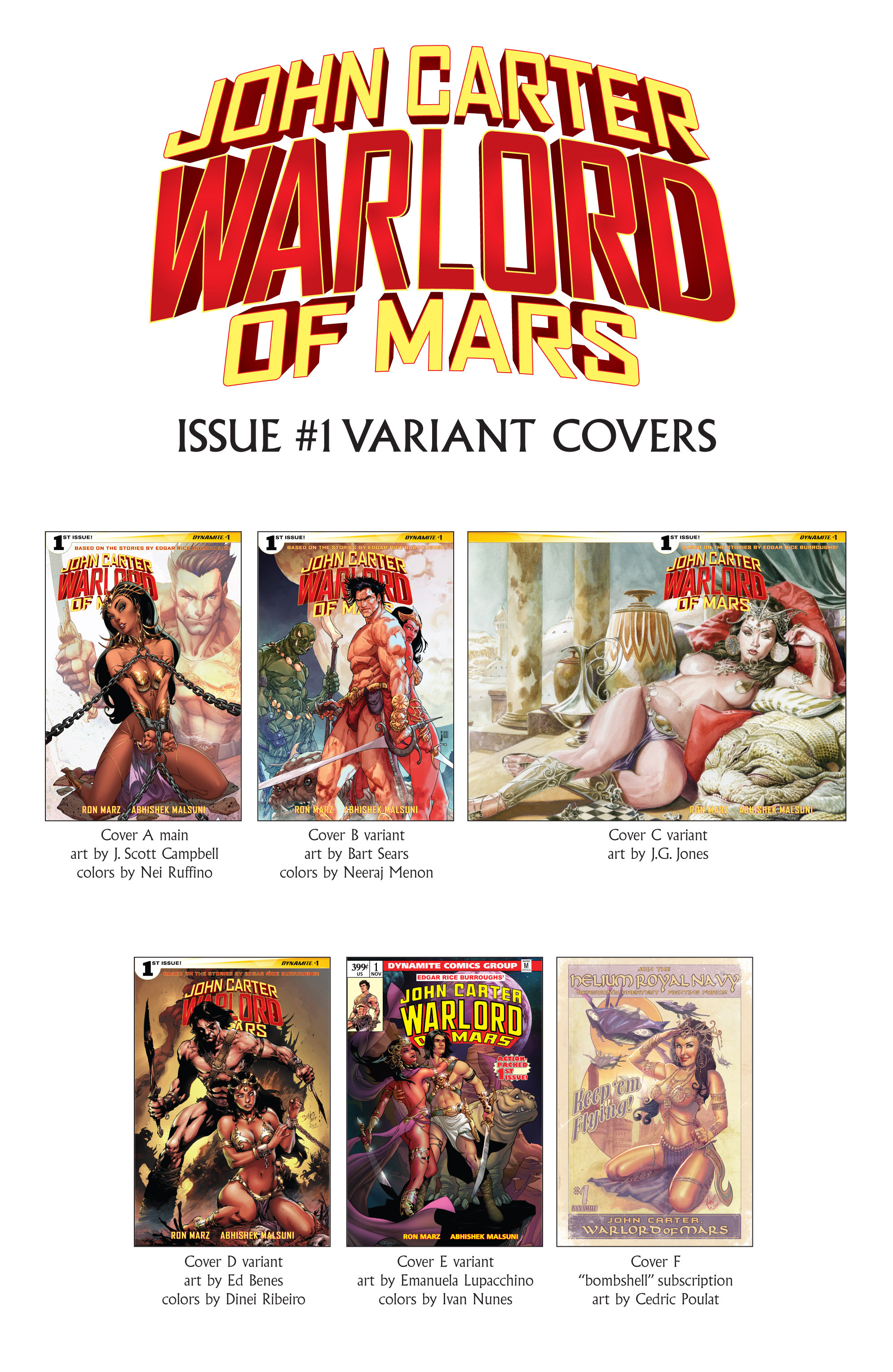 Read online John Carter, Warlord of Mars (2014) comic -  Issue #1 - 32