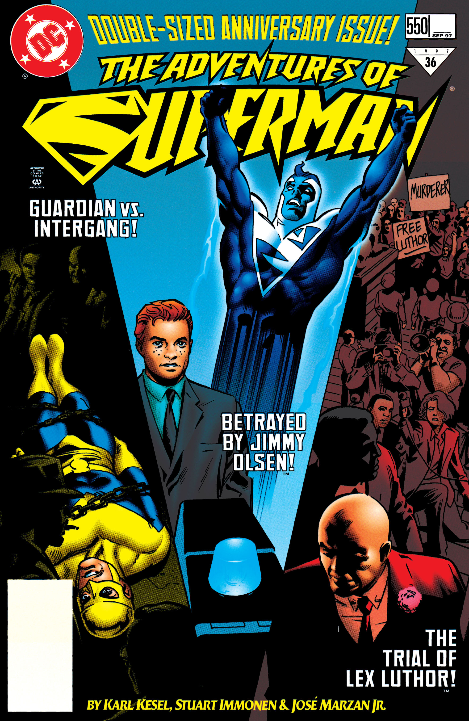 Read online Adventures of Superman (1987) comic -  Issue #550 - 1