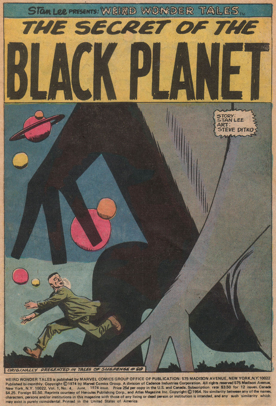 Read online Weird Wonder Tales comic -  Issue #4 - 3