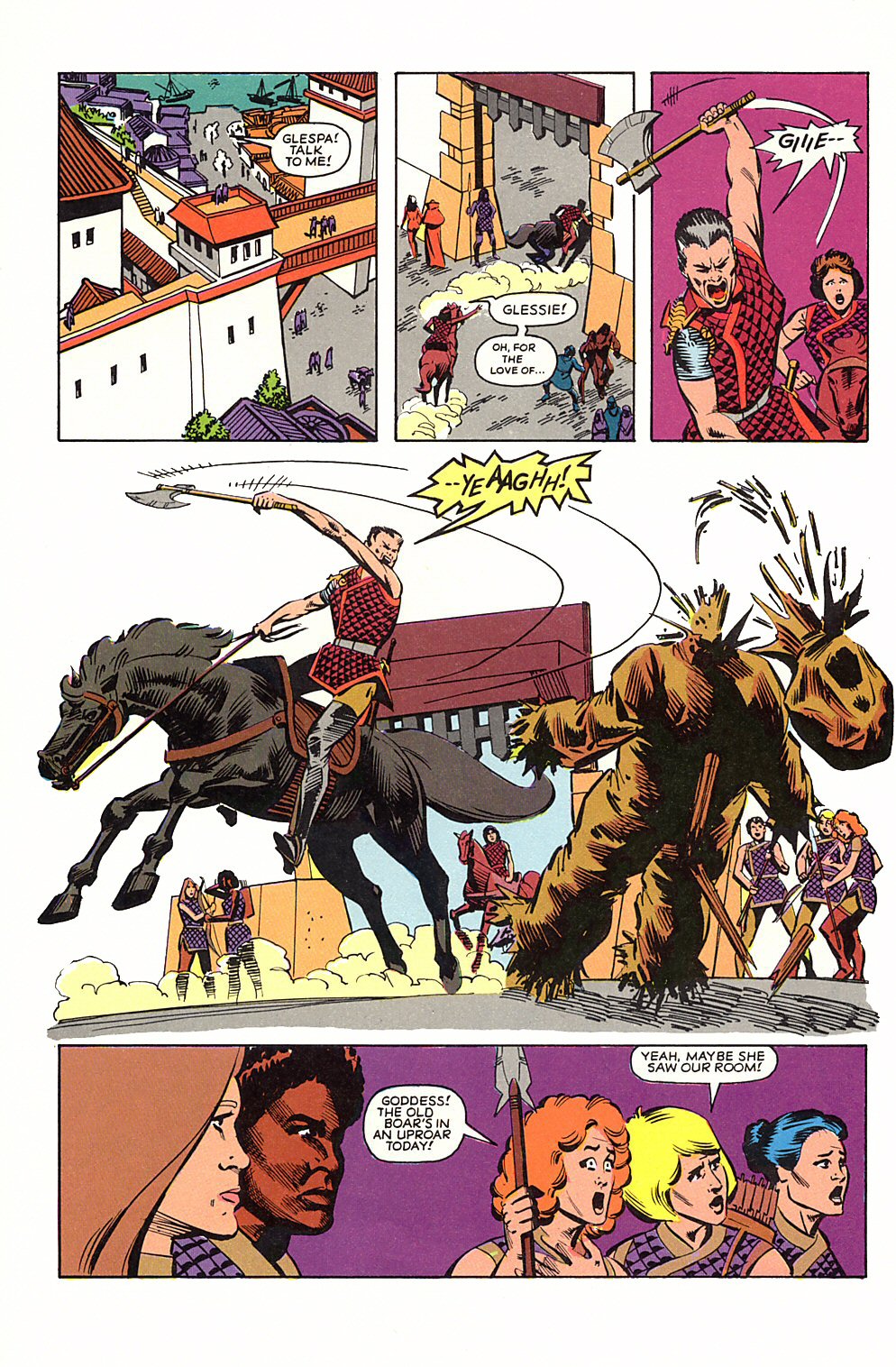 Read online Sisterhood of Steel comic -  Issue #3 - 6