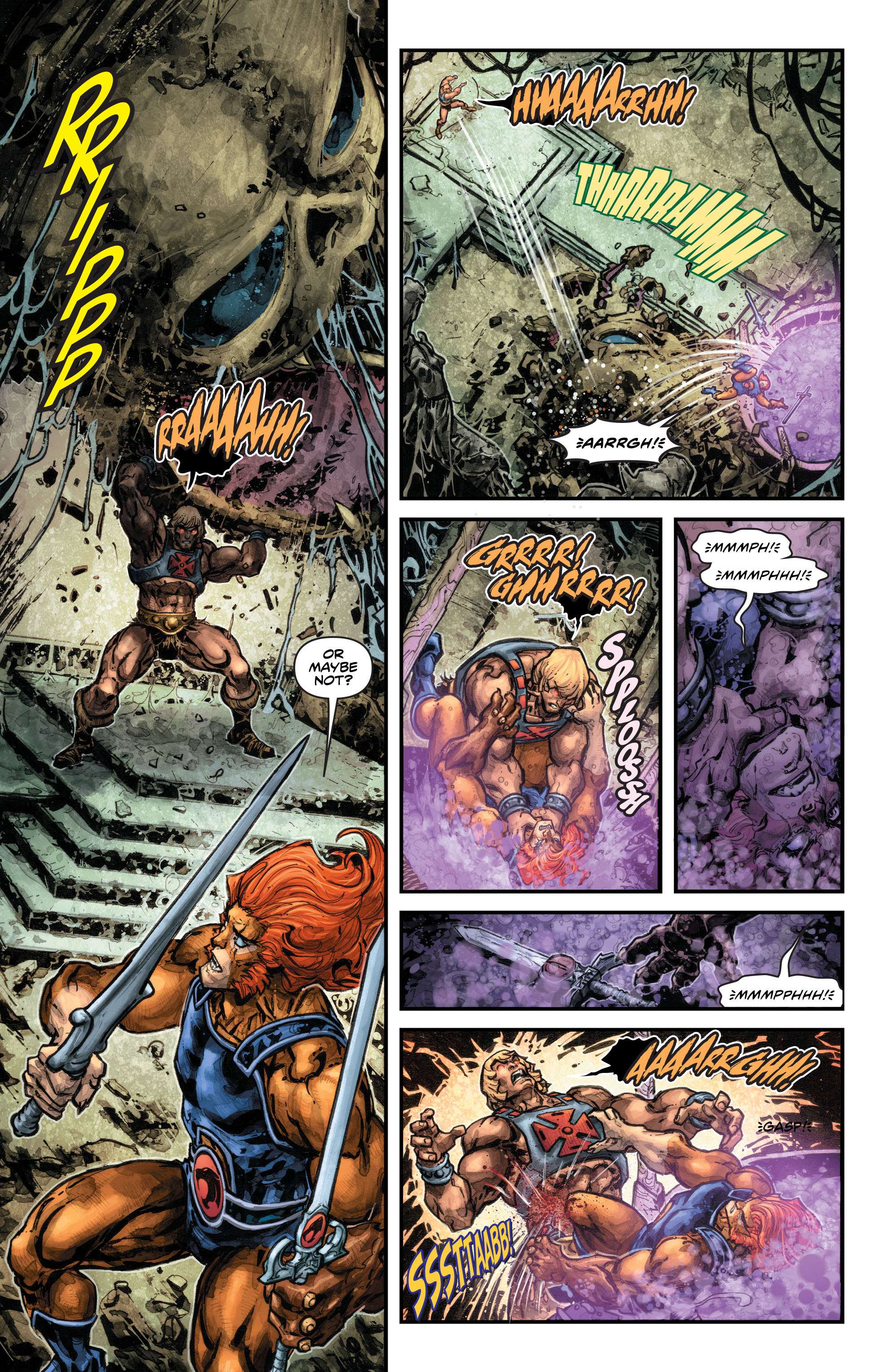 Read online He-Man/Thundercats comic -  Issue #4 - 16