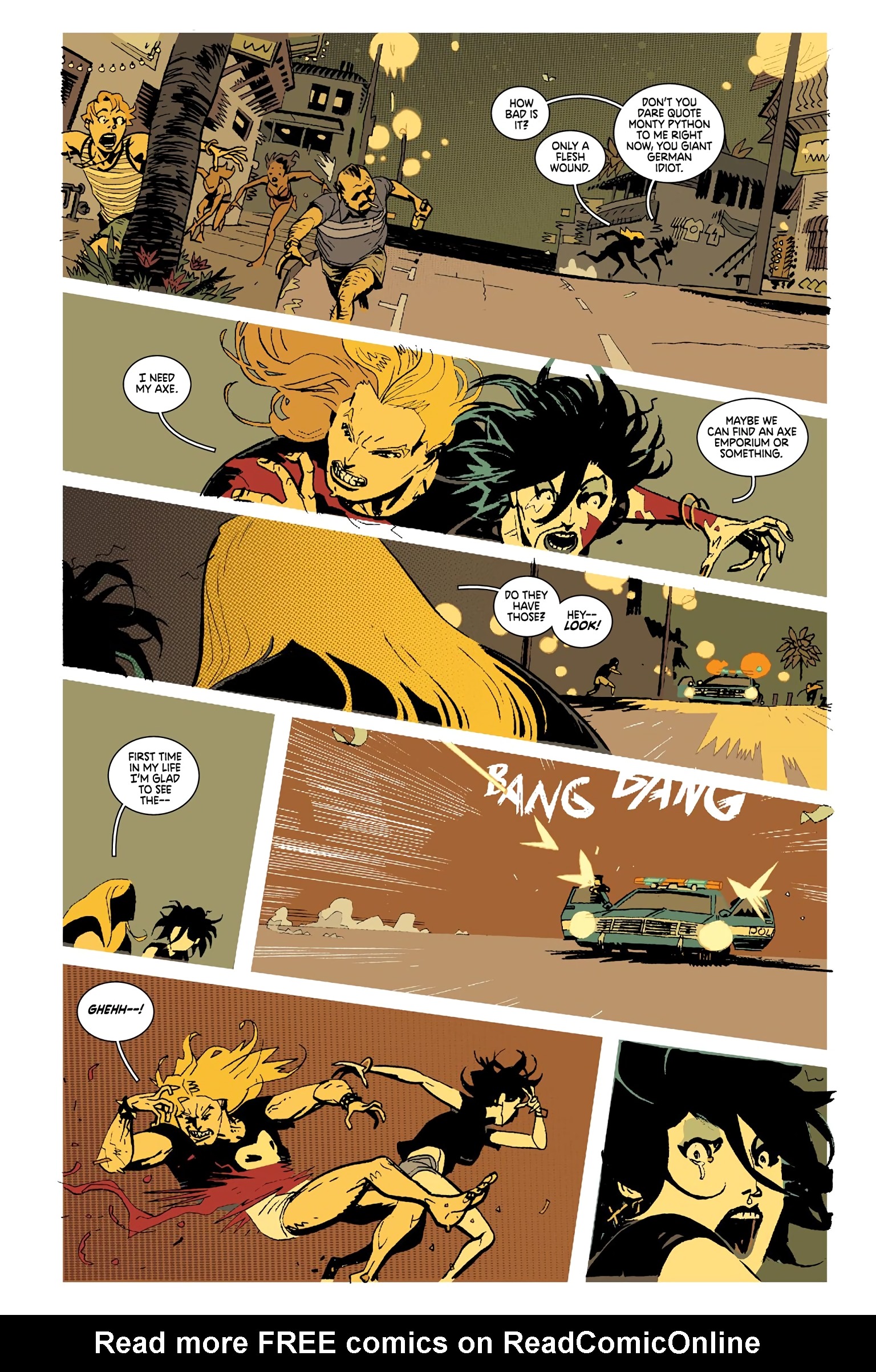Read online Deadly Class comic -  Issue # _Deluxe Edition Teen Age Riot (Part 1) - 16