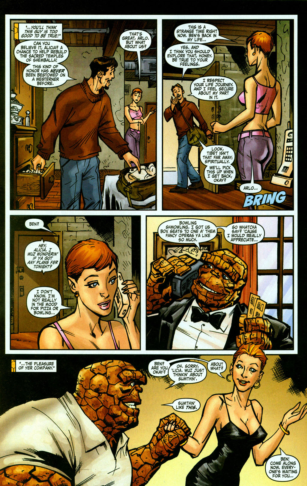 Read online The Thing (2006) comic -  Issue #8 - 14