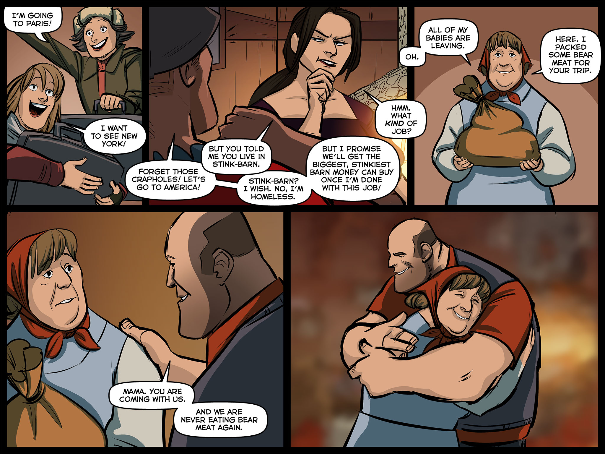 Read online Team Fortress 2 comic -  Issue #3 - 65