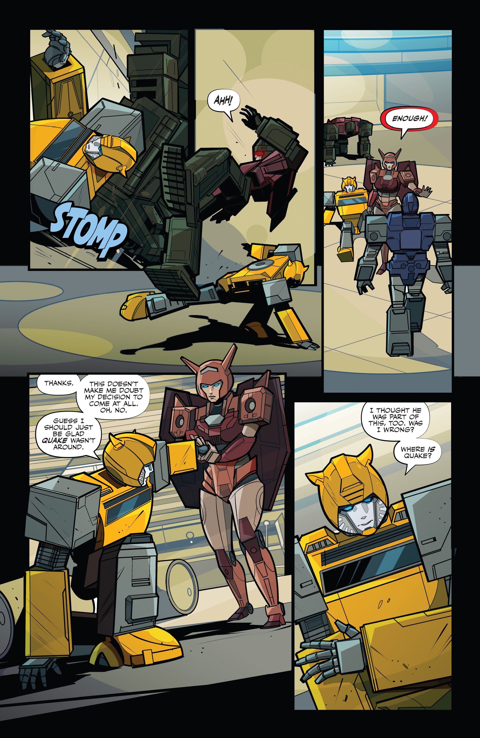 Read online Transformers (2019) comic -  Issue #7 - 19