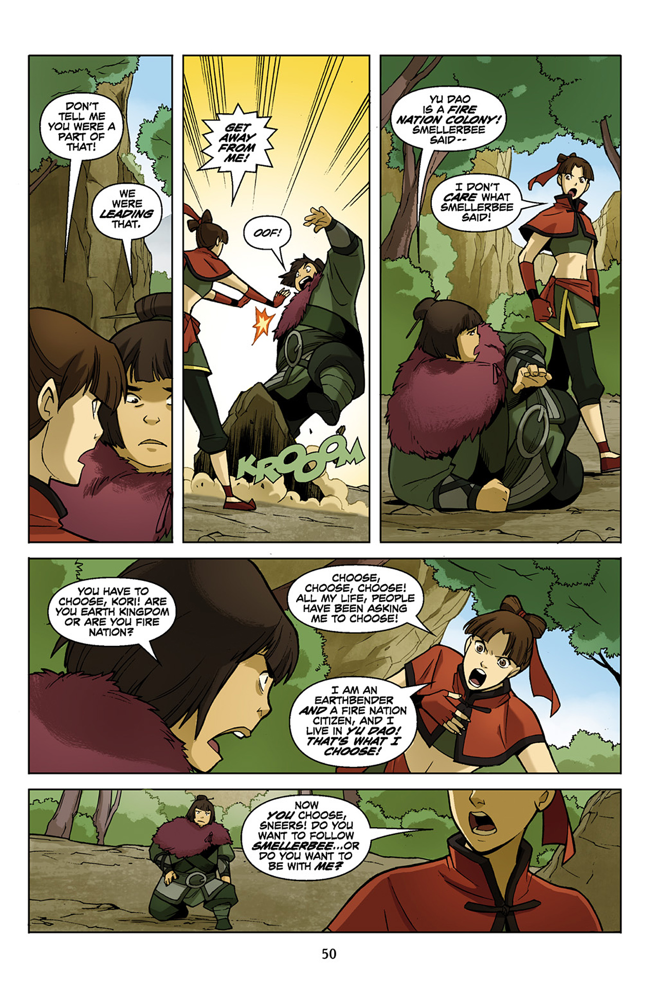 Read online Nickelodeon Avatar: The Last Airbender - The Promise comic -  Issue # Part 2 - 51