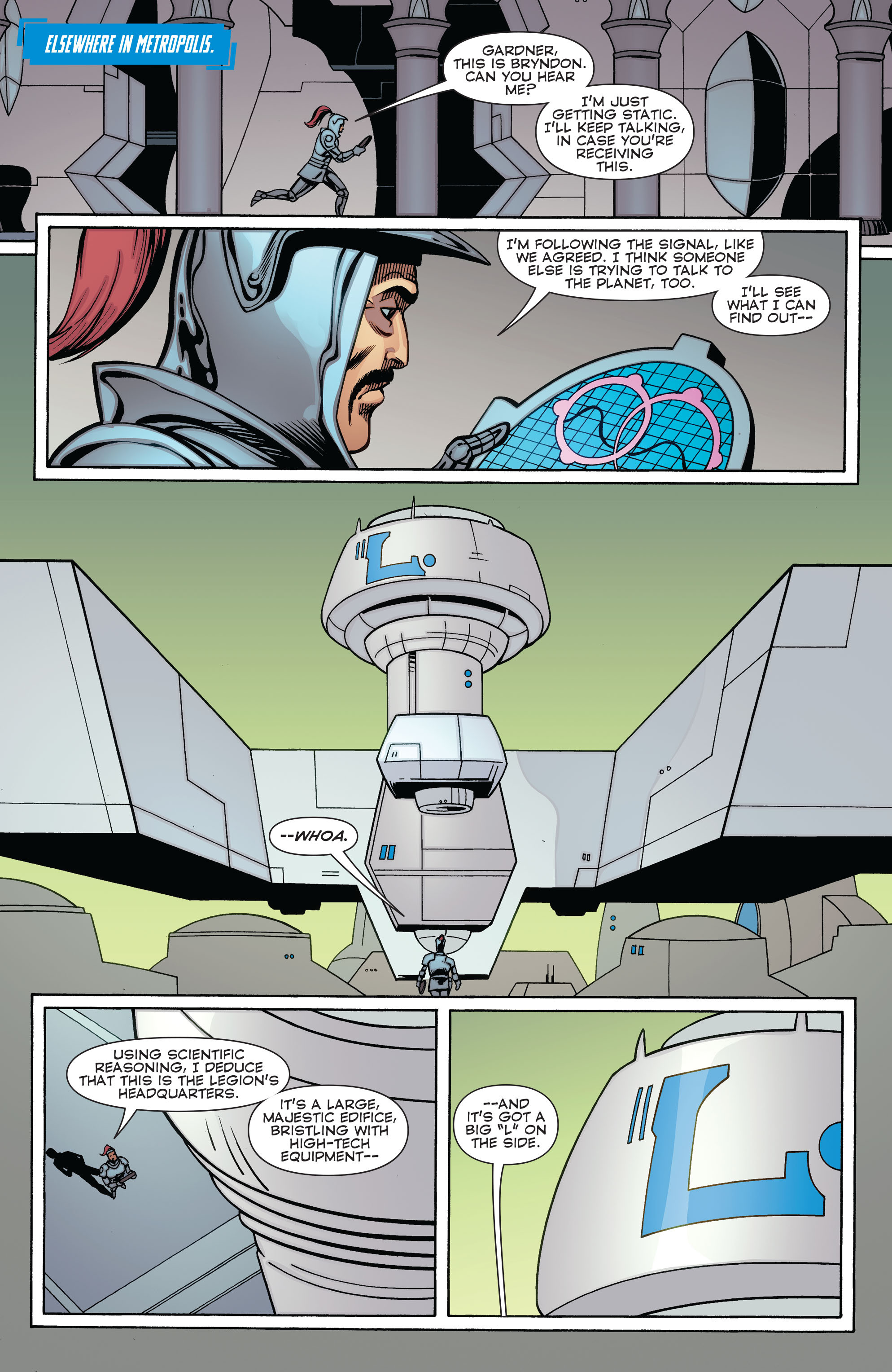 Read online Convergence Superboy and the Legion of Super-Heroes comic -  Issue #2 - 8