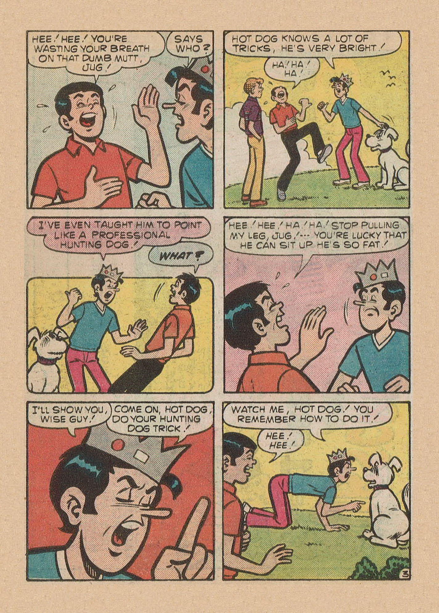 Read online Jughead Jones Comics Digest comic -  Issue #46 - 50