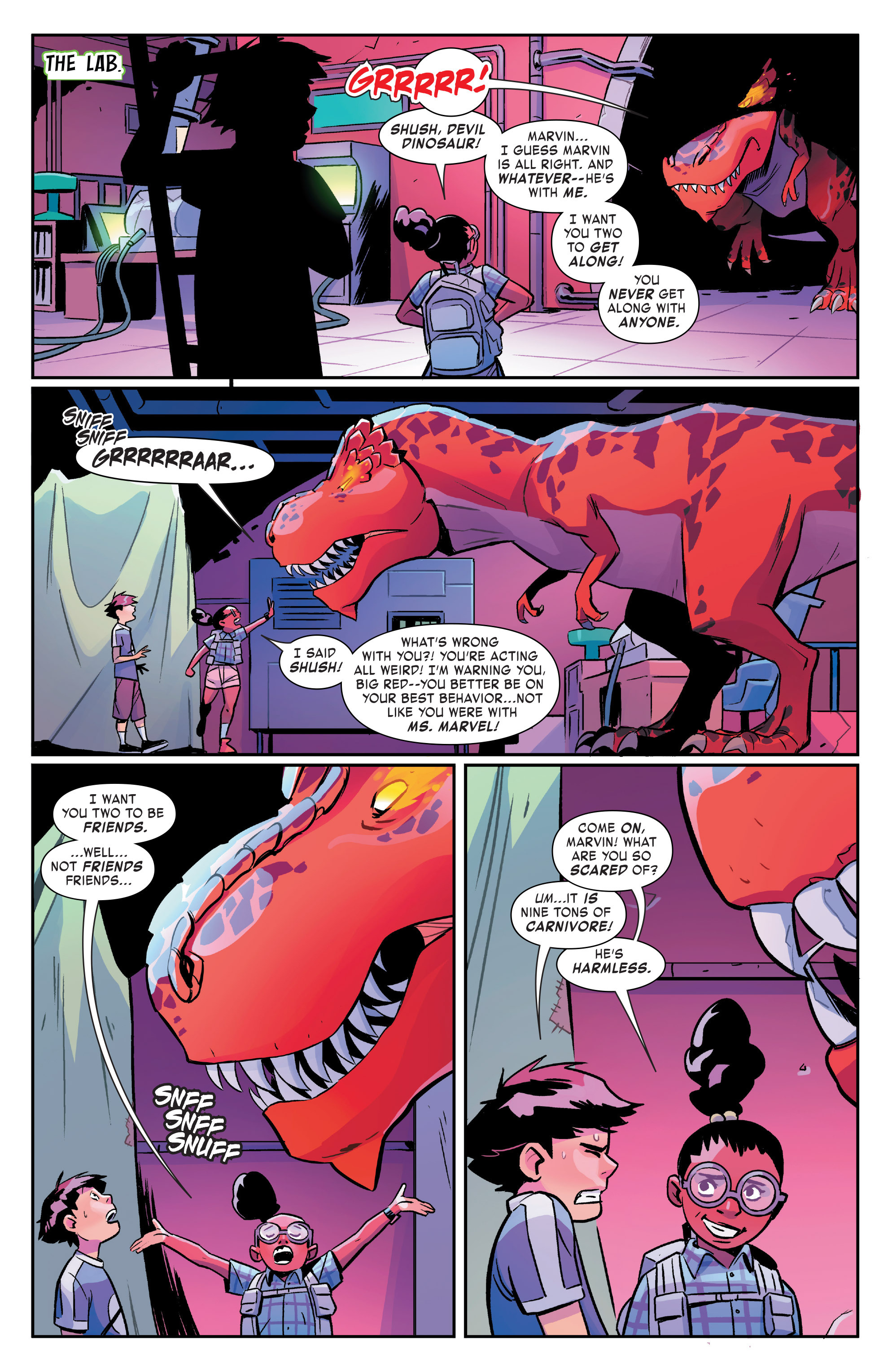 Read online Moon Girl And Devil Dinosaur comic -  Issue #11 - 19