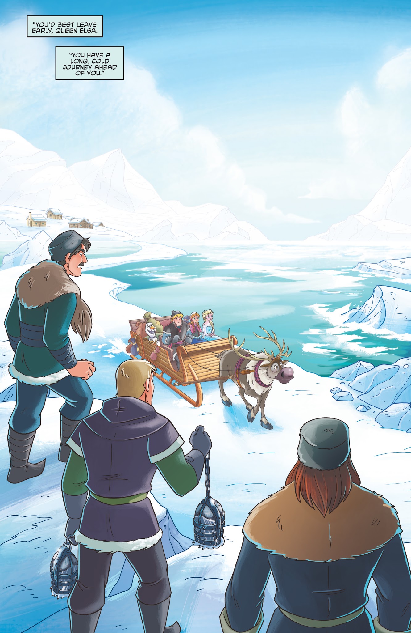 Read online Disney Frozen comic -  Issue #3 - 21