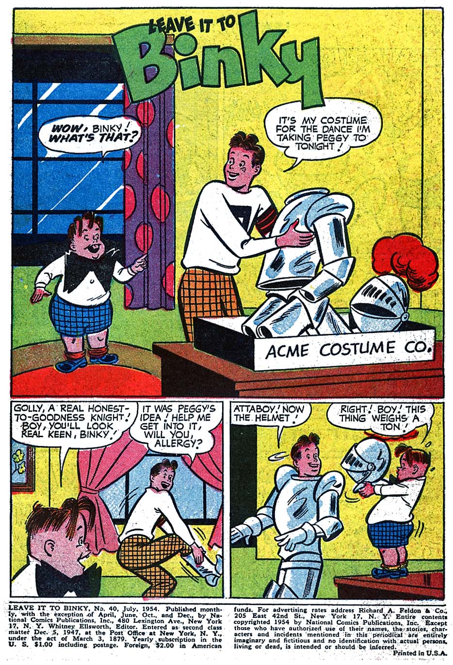 Read online Leave it to Binky comic -  Issue #40 - 3