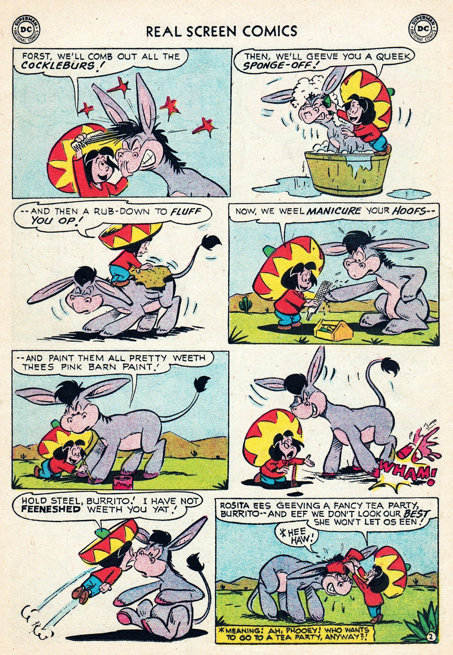 Read online Real Screen Comics comic -  Issue #99 - 12