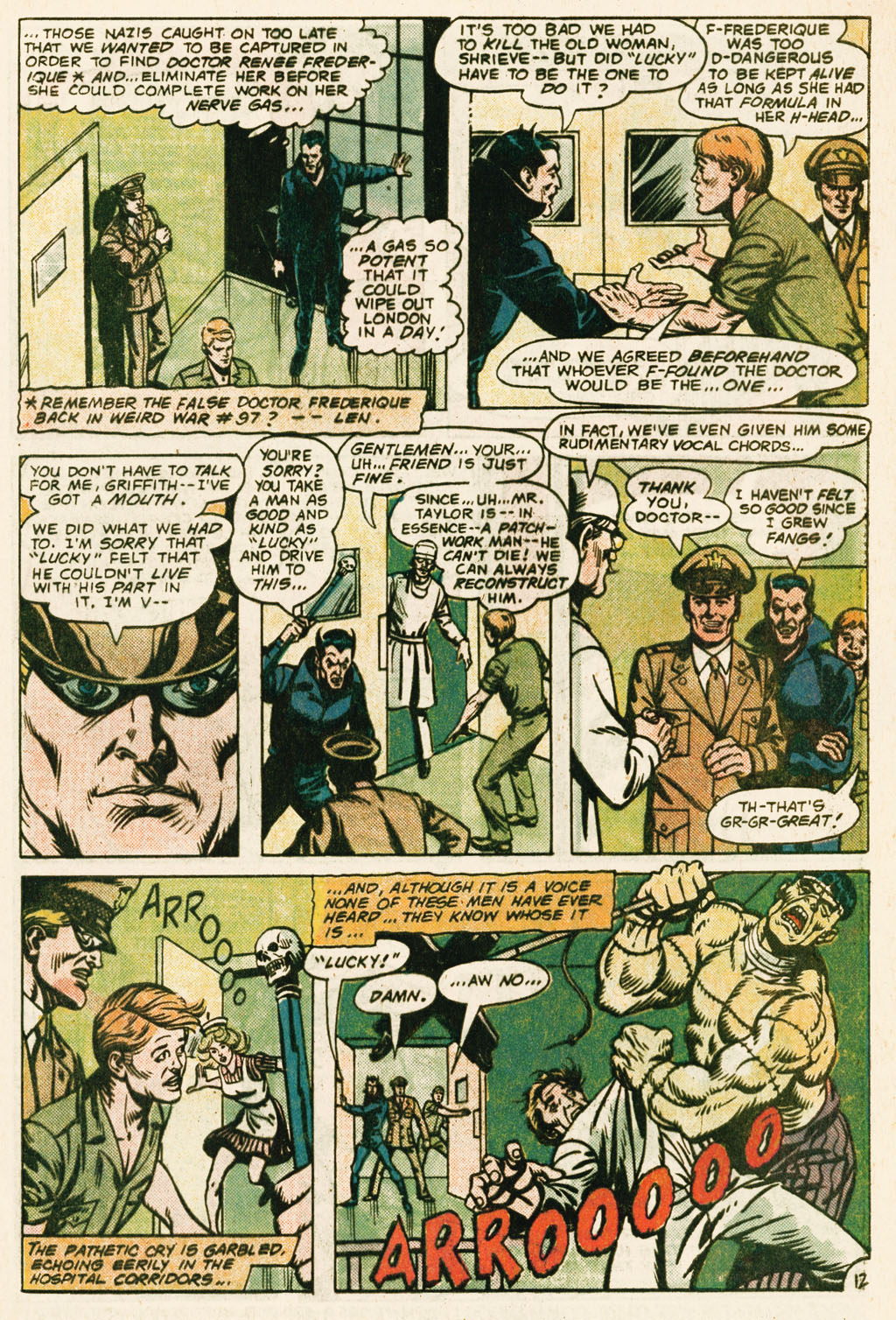 Read online Weird War Tales (1971) comic -  Issue #108 - 33