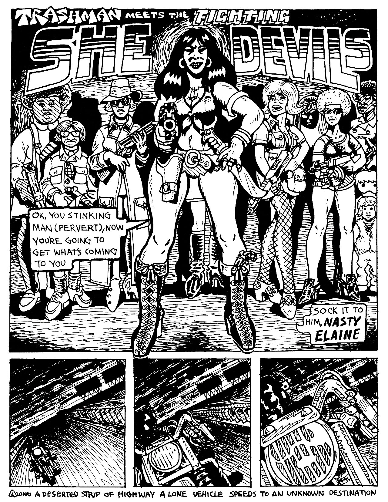 Read online Trashman Lives! comic -  Issue # TPB - 37
