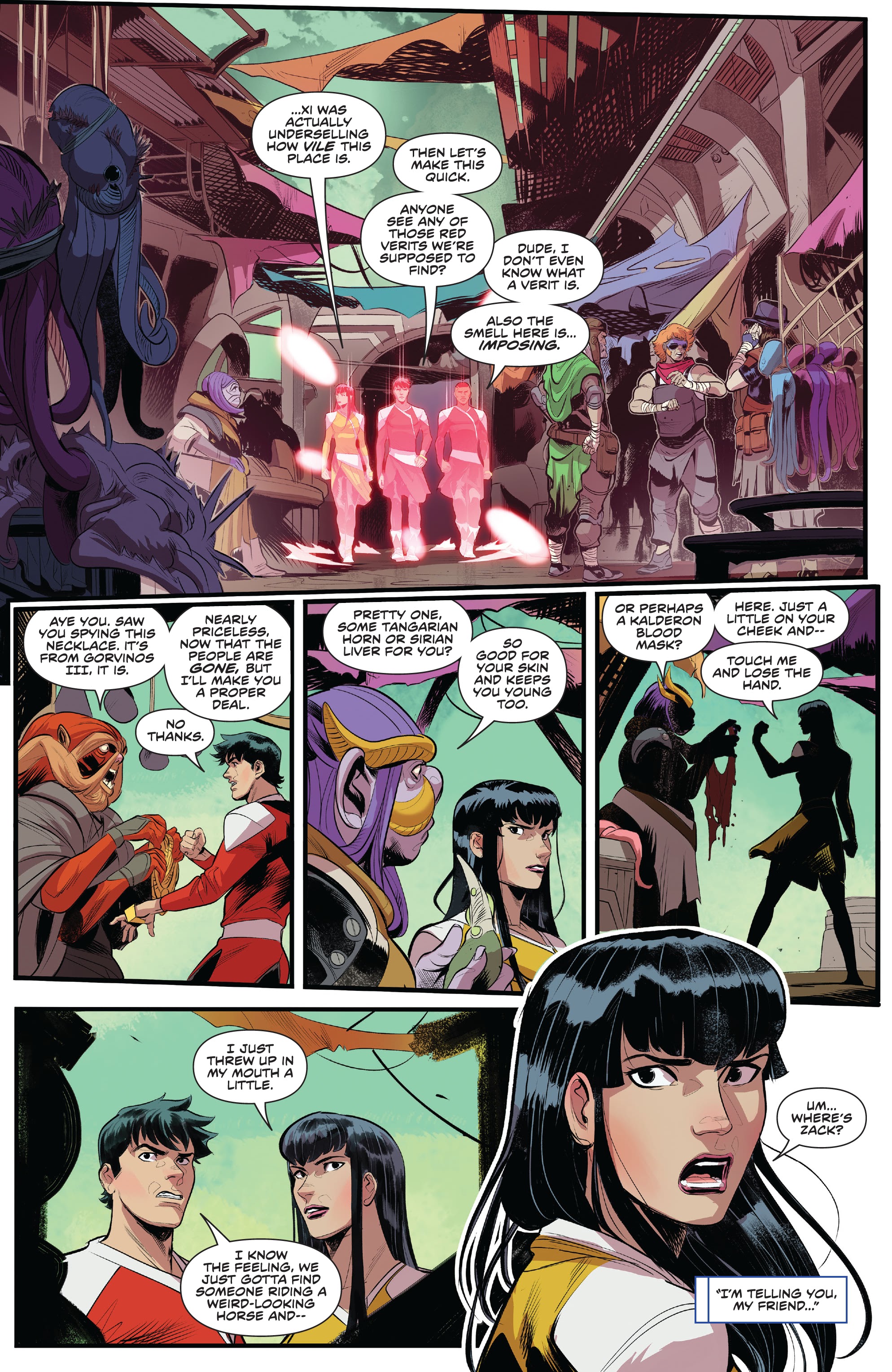 Read online Power Rangers comic -  Issue #7 - 14