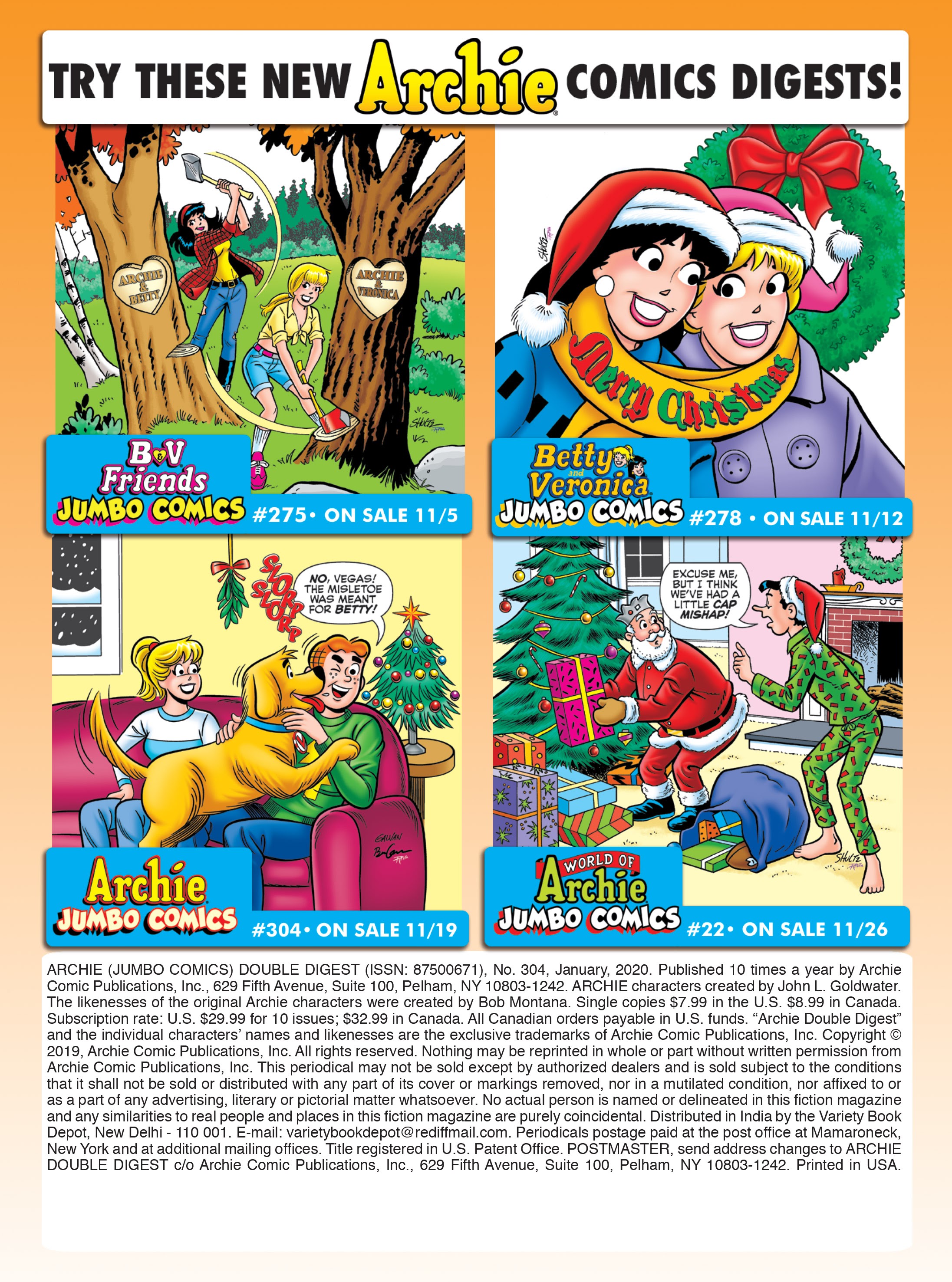 Read online Archie's Double Digest Magazine comic -  Issue #304 - 183