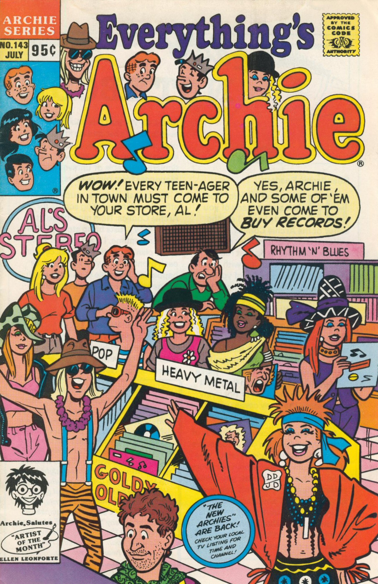 Read online Everything's Archie comic -  Issue #143 - 1