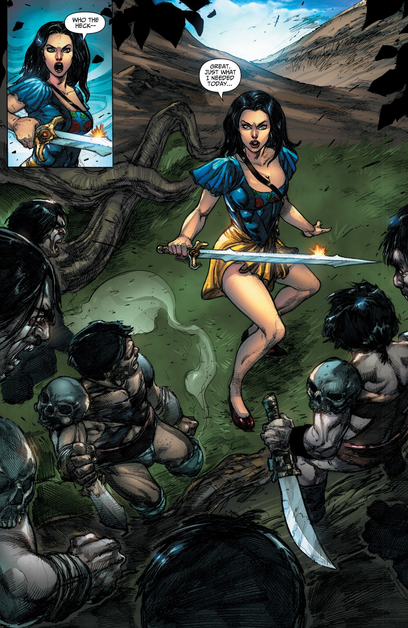 Read online Grimm Fairy Tales (2016) comic -  Issue #7 - 13