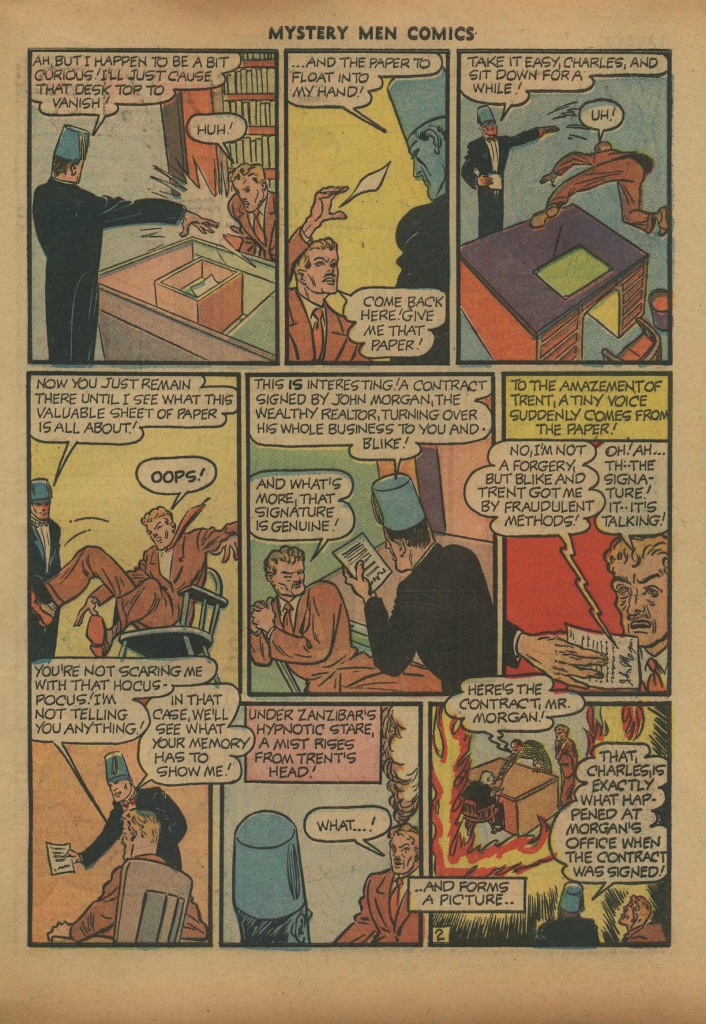 Read online Mystery Men Comics comic -  Issue #27 - 61