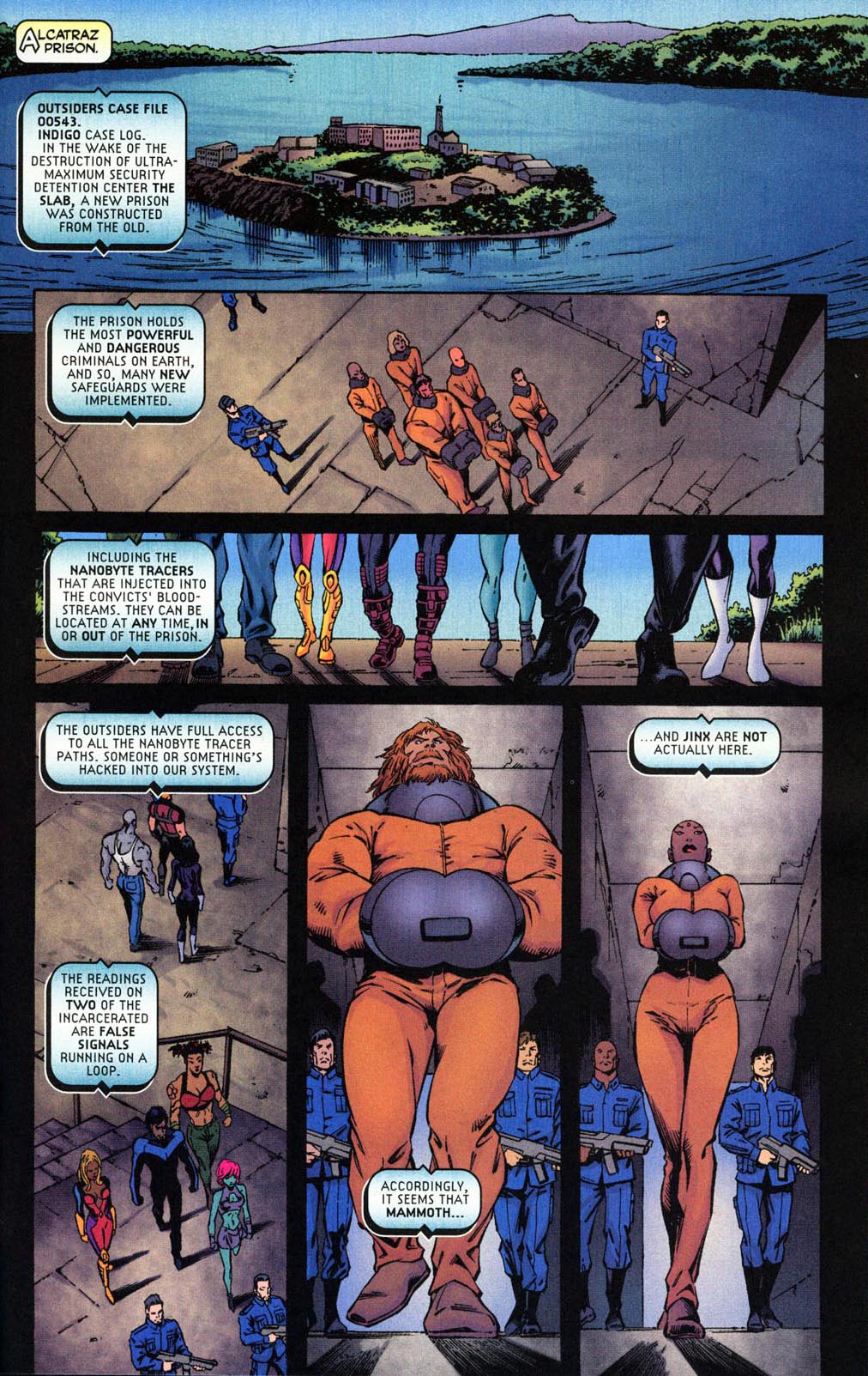 Read online Outsiders (2003) comic -  Issue #12 - 17
