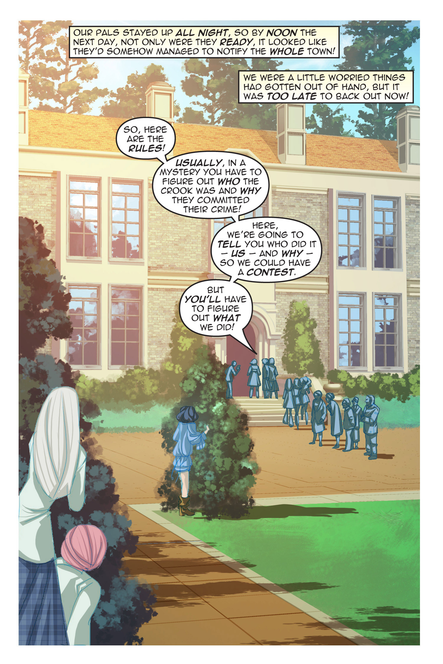 Read online Nancy Drew comic -  Issue #20 - 21