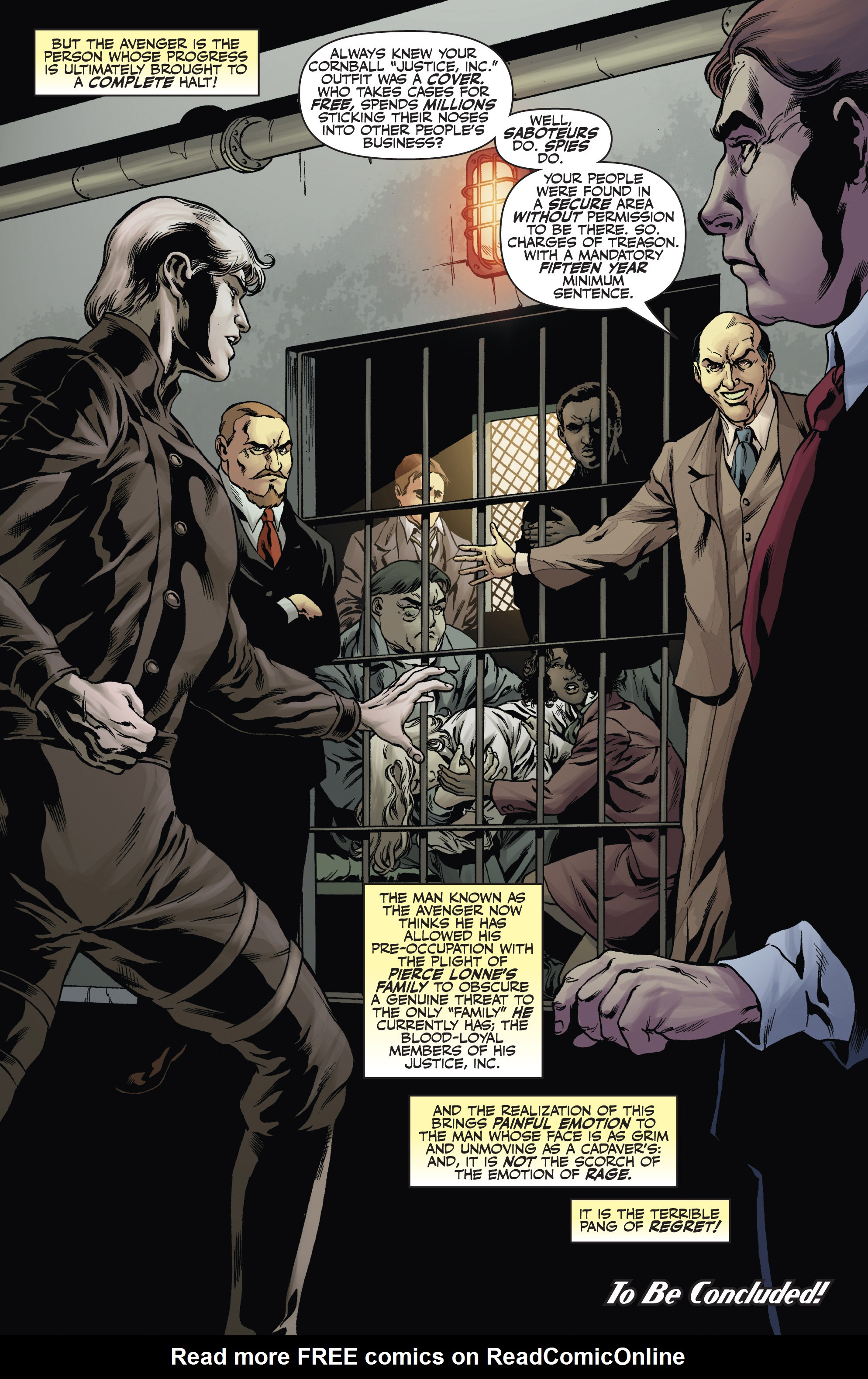 Read online Justice Inc.: The Avenger comic -  Issue #5 - 23