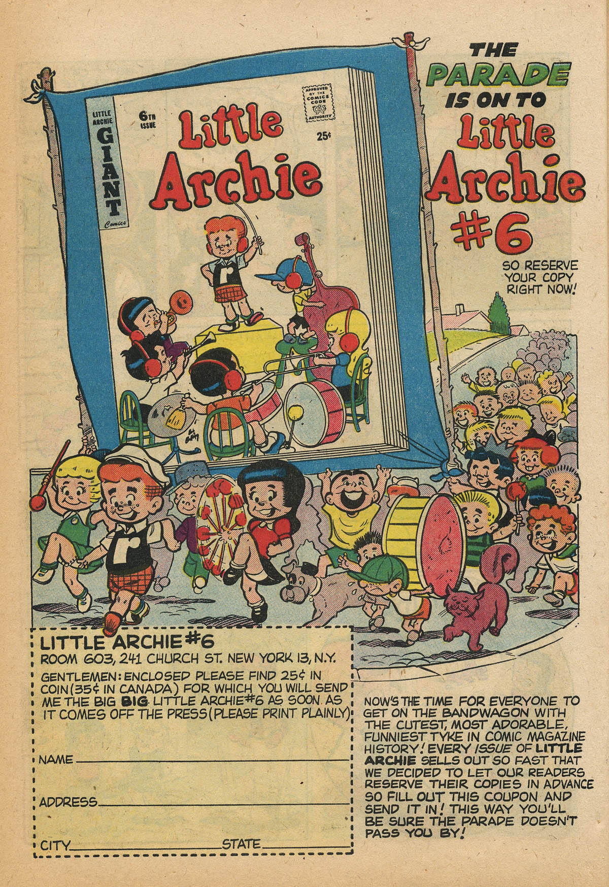 Read online Little Archie (1956) comic -  Issue #5 - 24