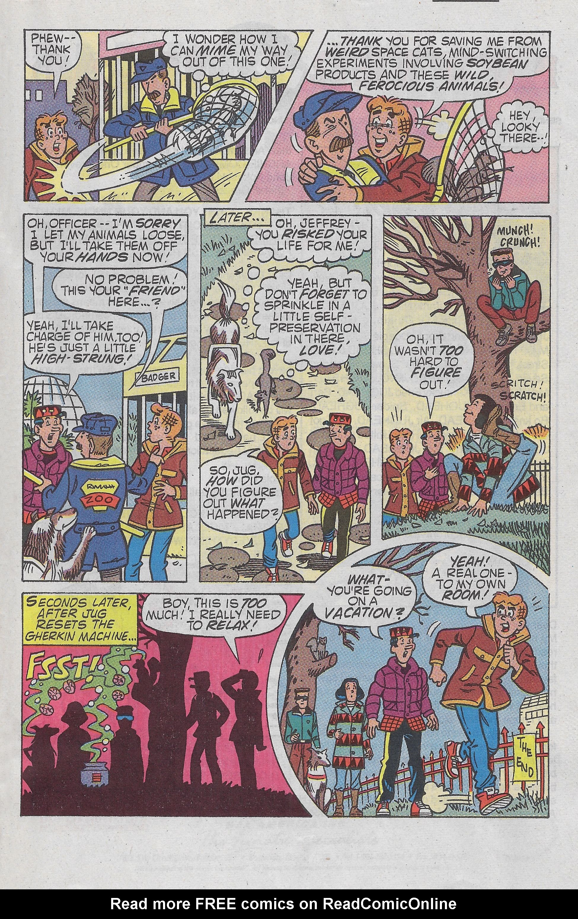 Read online Jughead (1987) comic -  Issue #32 - 33