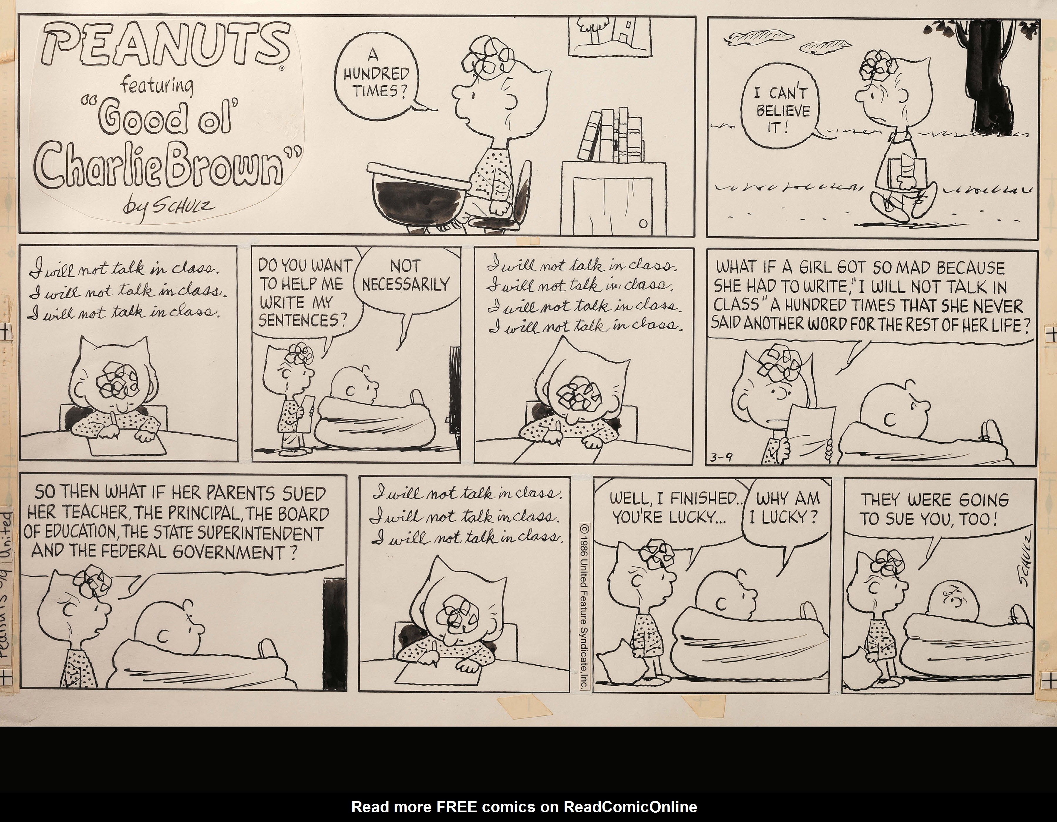 Read online Only What's Necessary: Charles M. Schulz and the Art of Peanuts comic -  Issue # TPB (Part 3) - 51