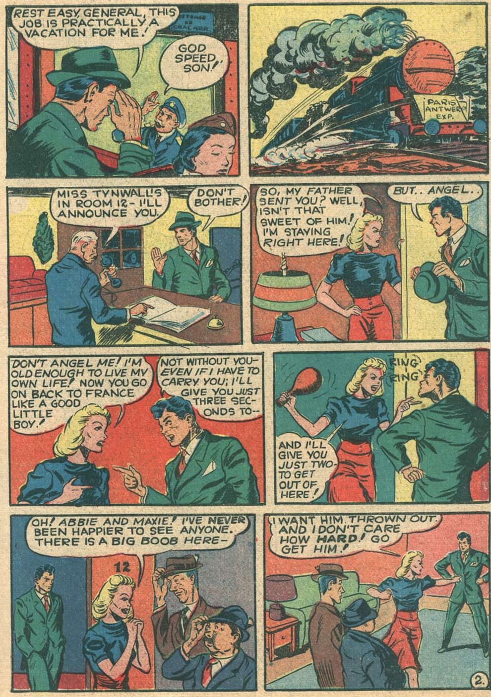 Read online Pep Comics comic -  Issue #8 - 35