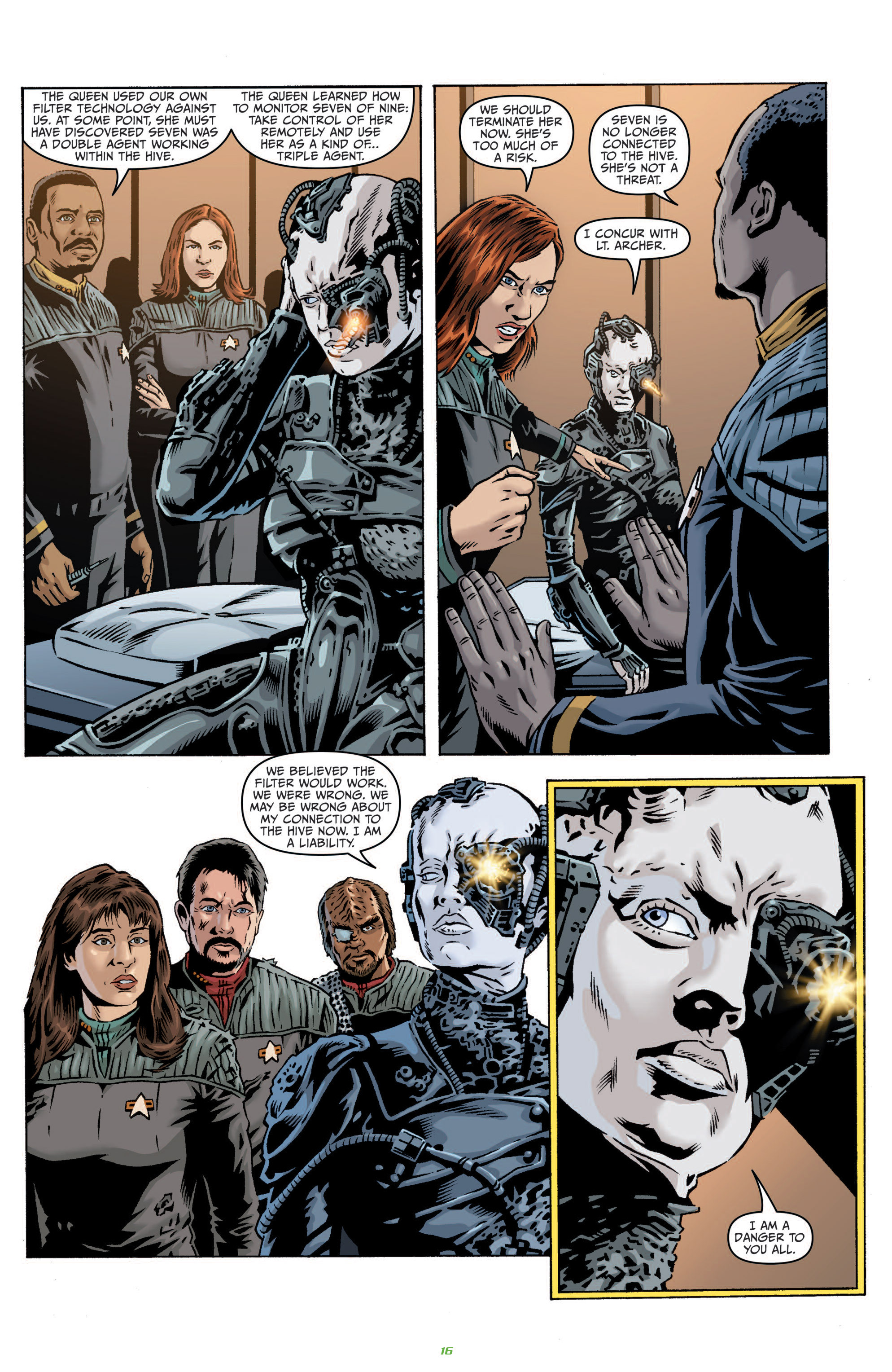 Read online Star Trek: The Next Generation - Hive comic -  Issue #3 - 19