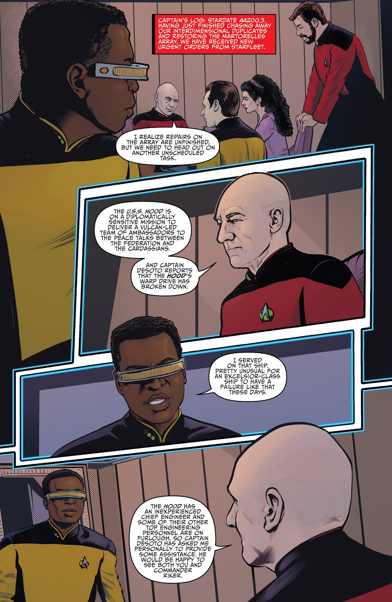 Read online Star Trek: The Next Generation: Terra Incognita comic -  Issue #1 - 7