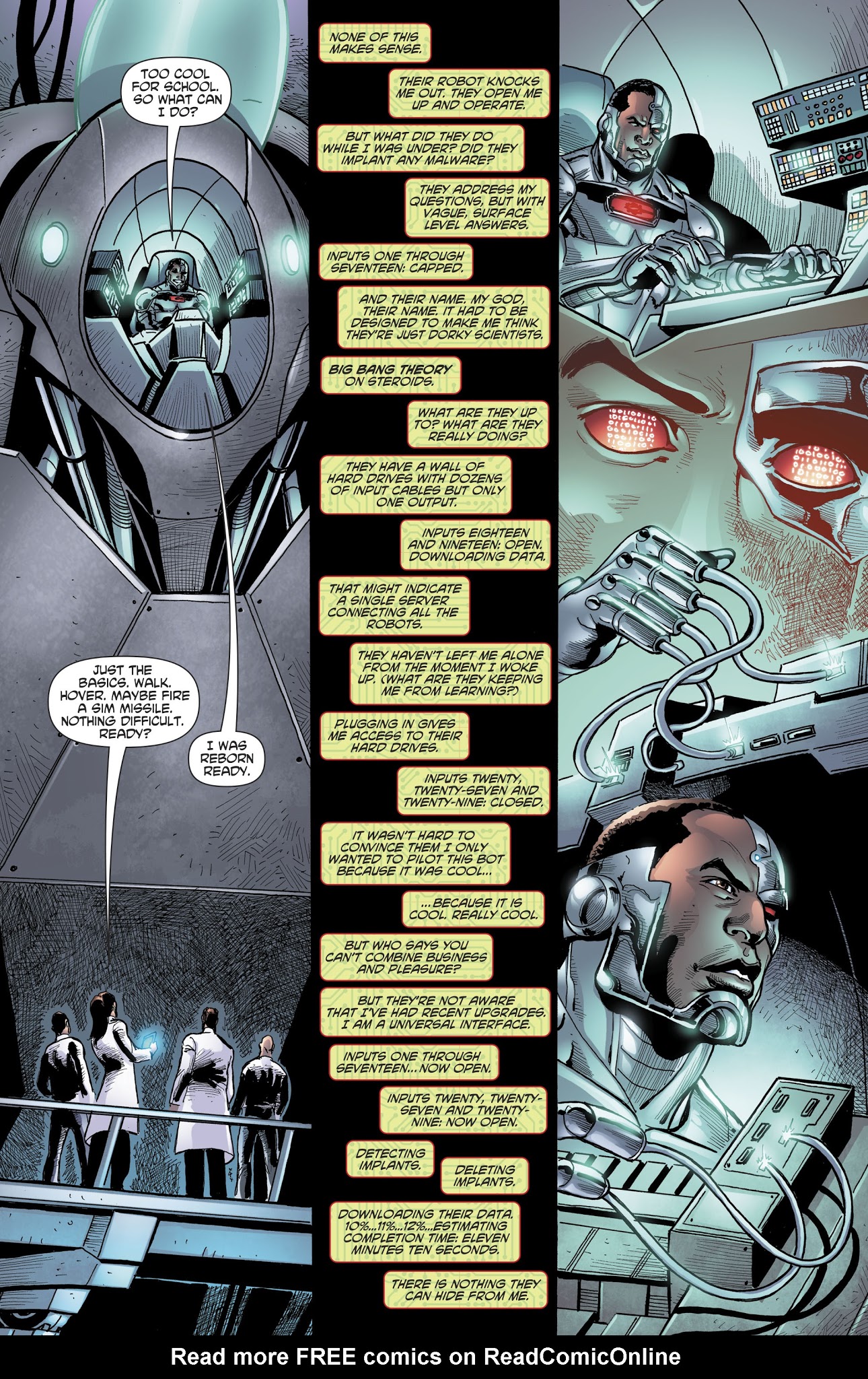 Read online Cyborg (2016) comic -  Issue #22 - 13