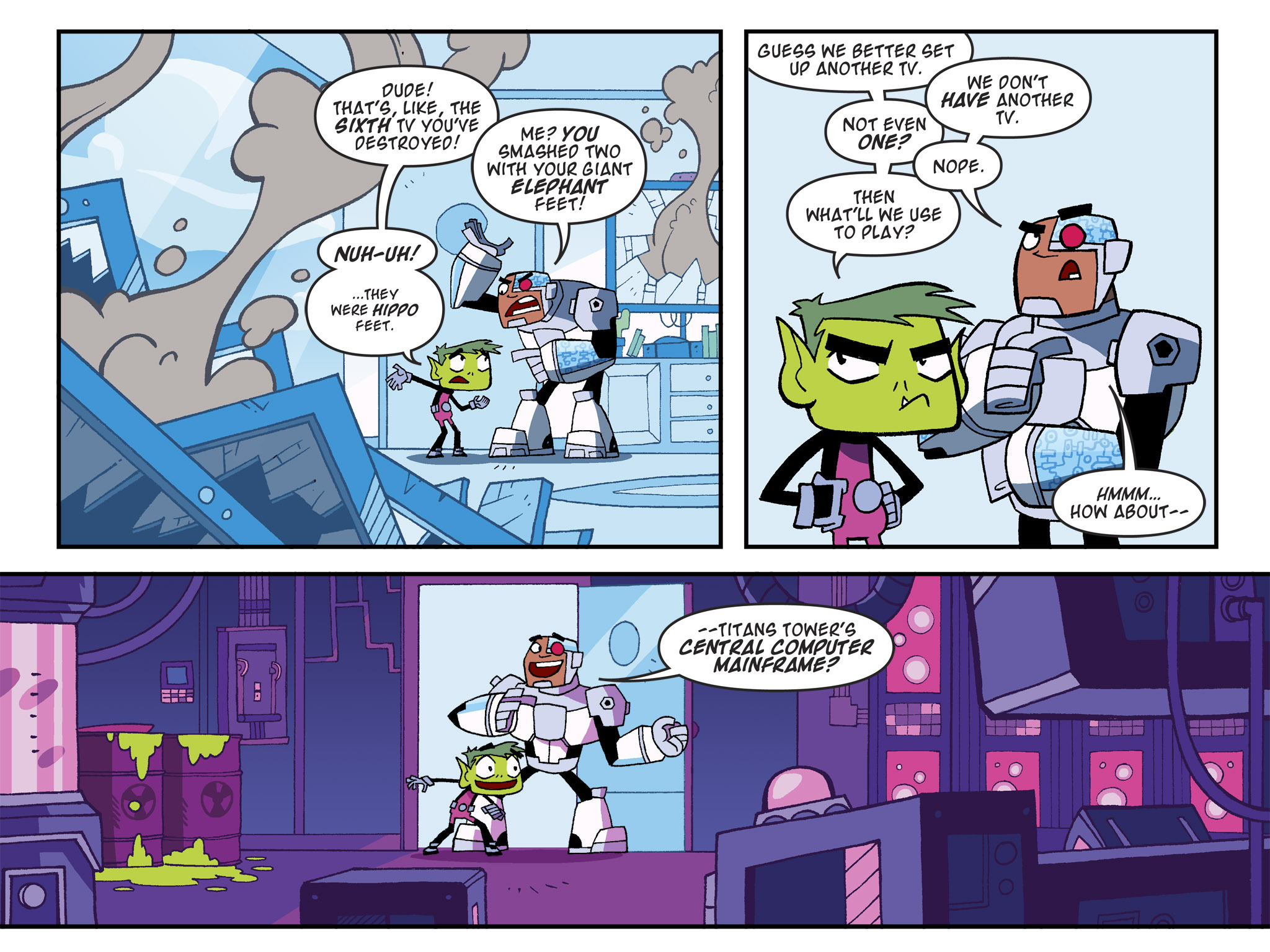 Read online Teen Titans Go! (2013) comic -  Issue #11 - 12