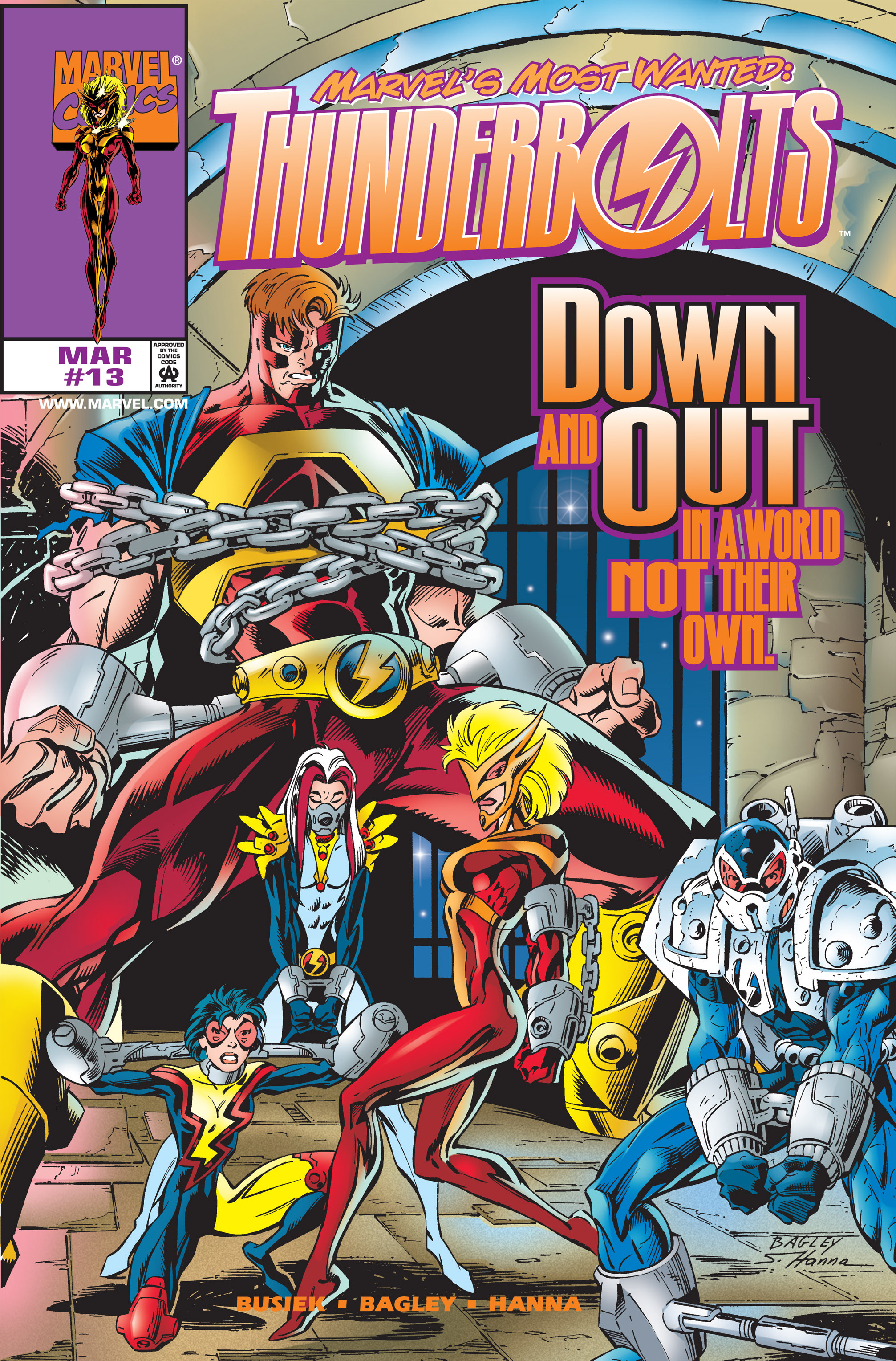 Read online Thunderbolts (1997) comic -  Issue #13 - 1