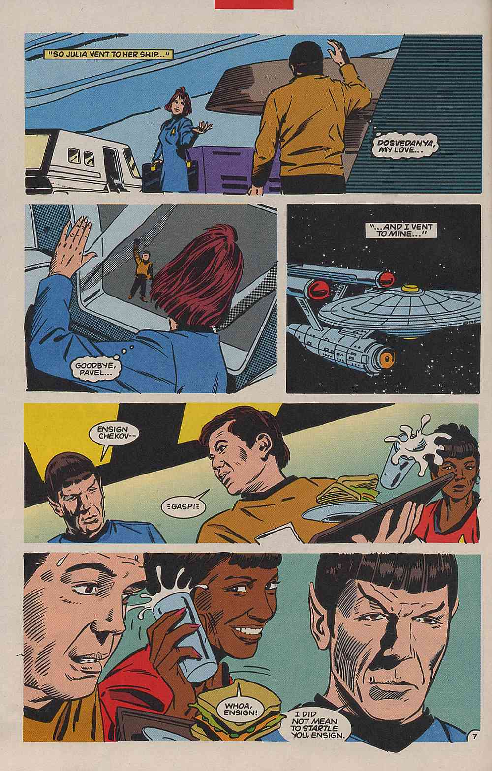 Read online Star Trek (1989) comic -  Issue #58 - 8