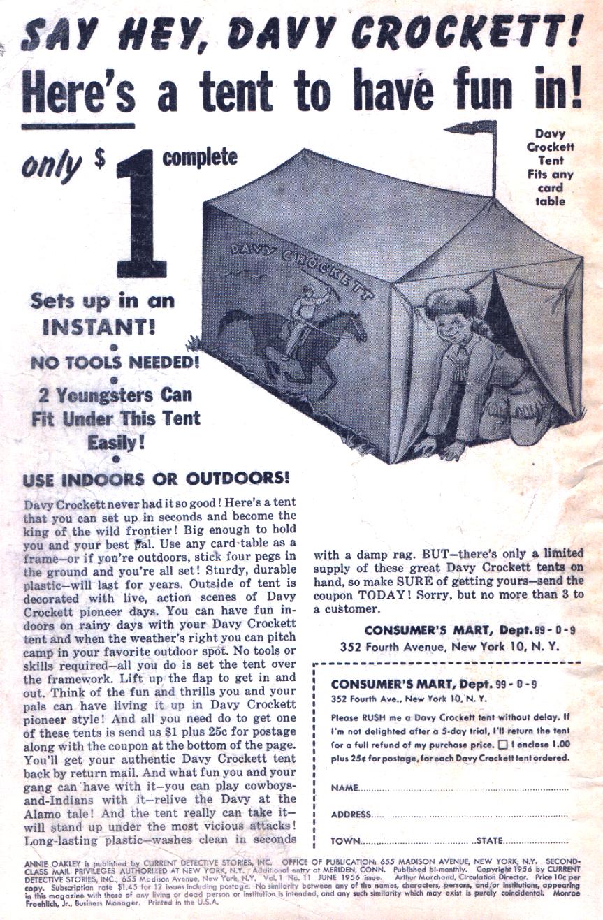 Read online Annie Oakley comic -  Issue #11 - 2