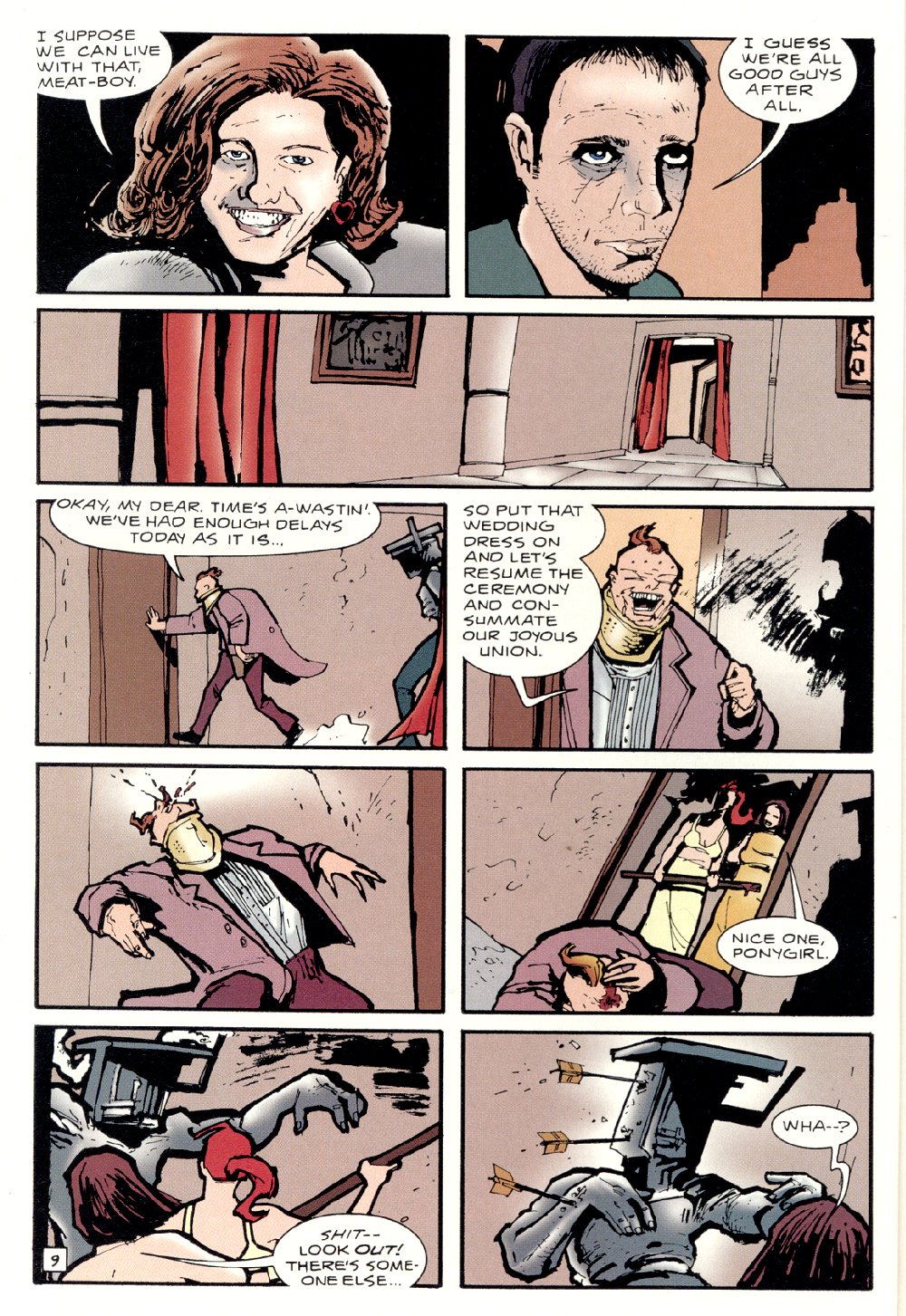 Read online Industrial Gothic comic -  Issue #5 - 11