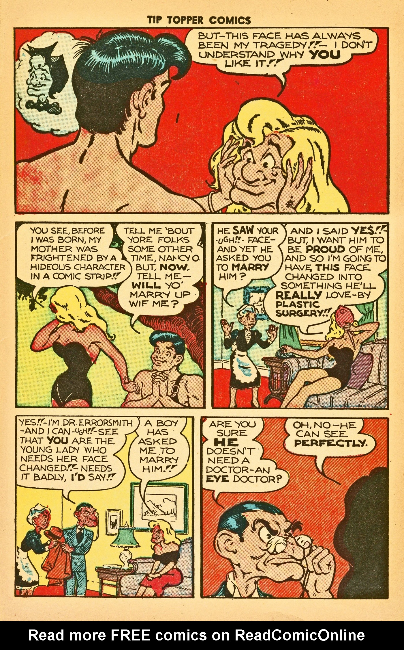 Read online Tip Topper Comics comic -  Issue #19 - 28