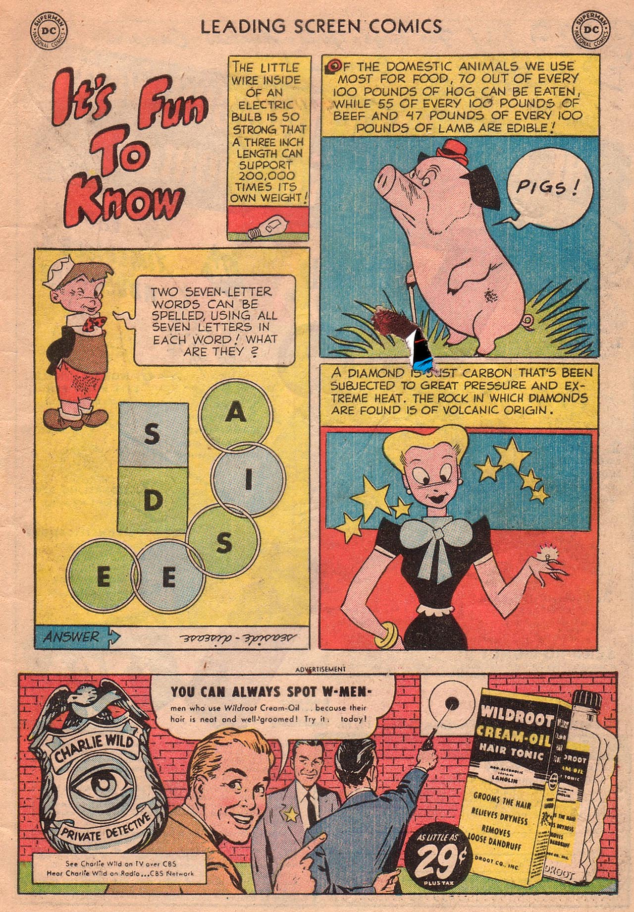 Read online Leading Screen Comics comic -  Issue #50 - 49
