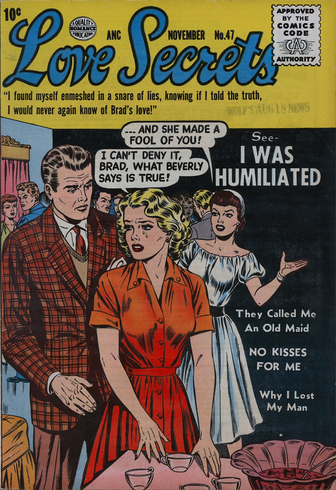 Love Secrets (1953) issue 47 - Page 1