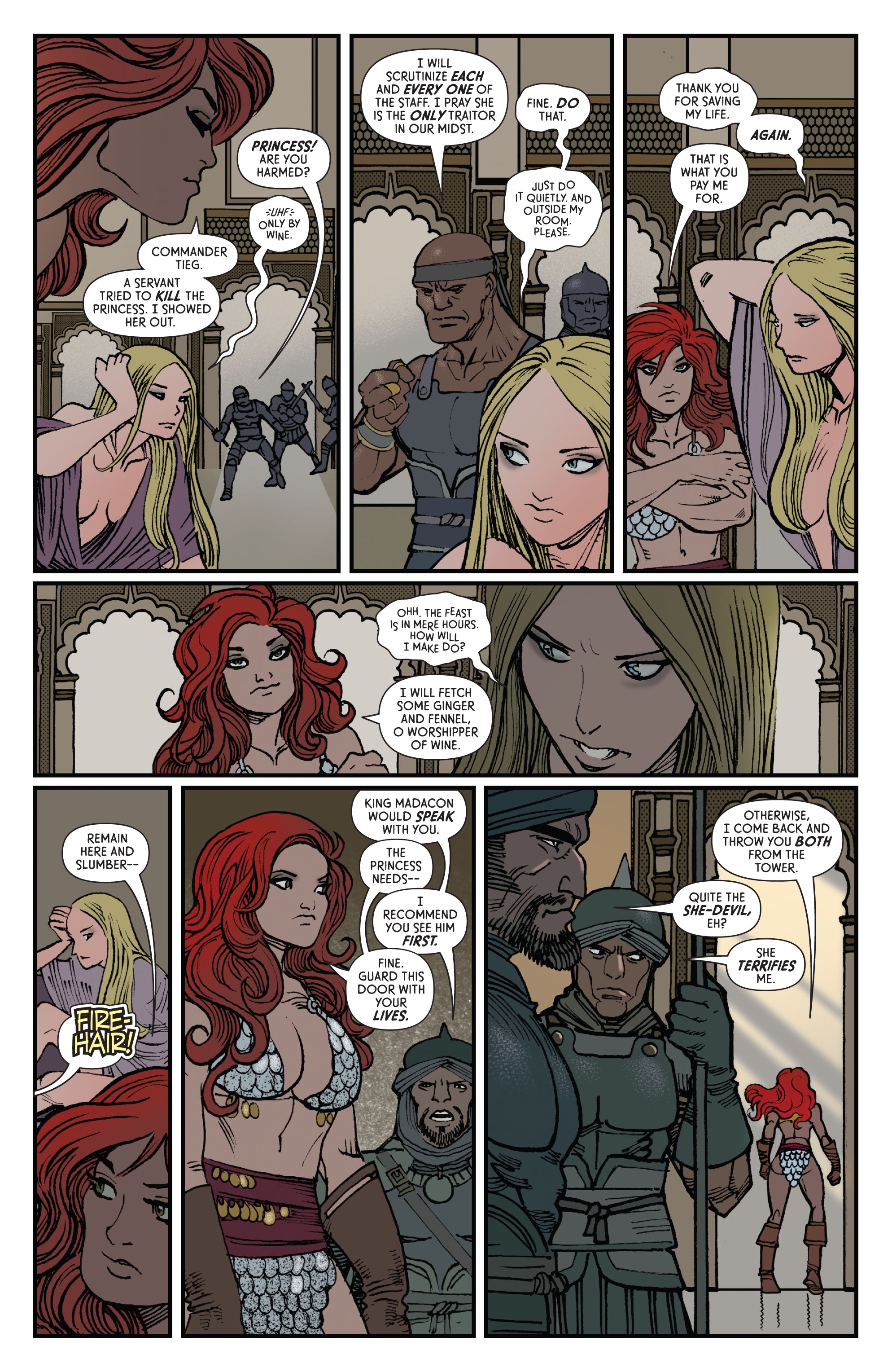 Read online The Invincible Red Sonja comic -  Issue #2 - 22
