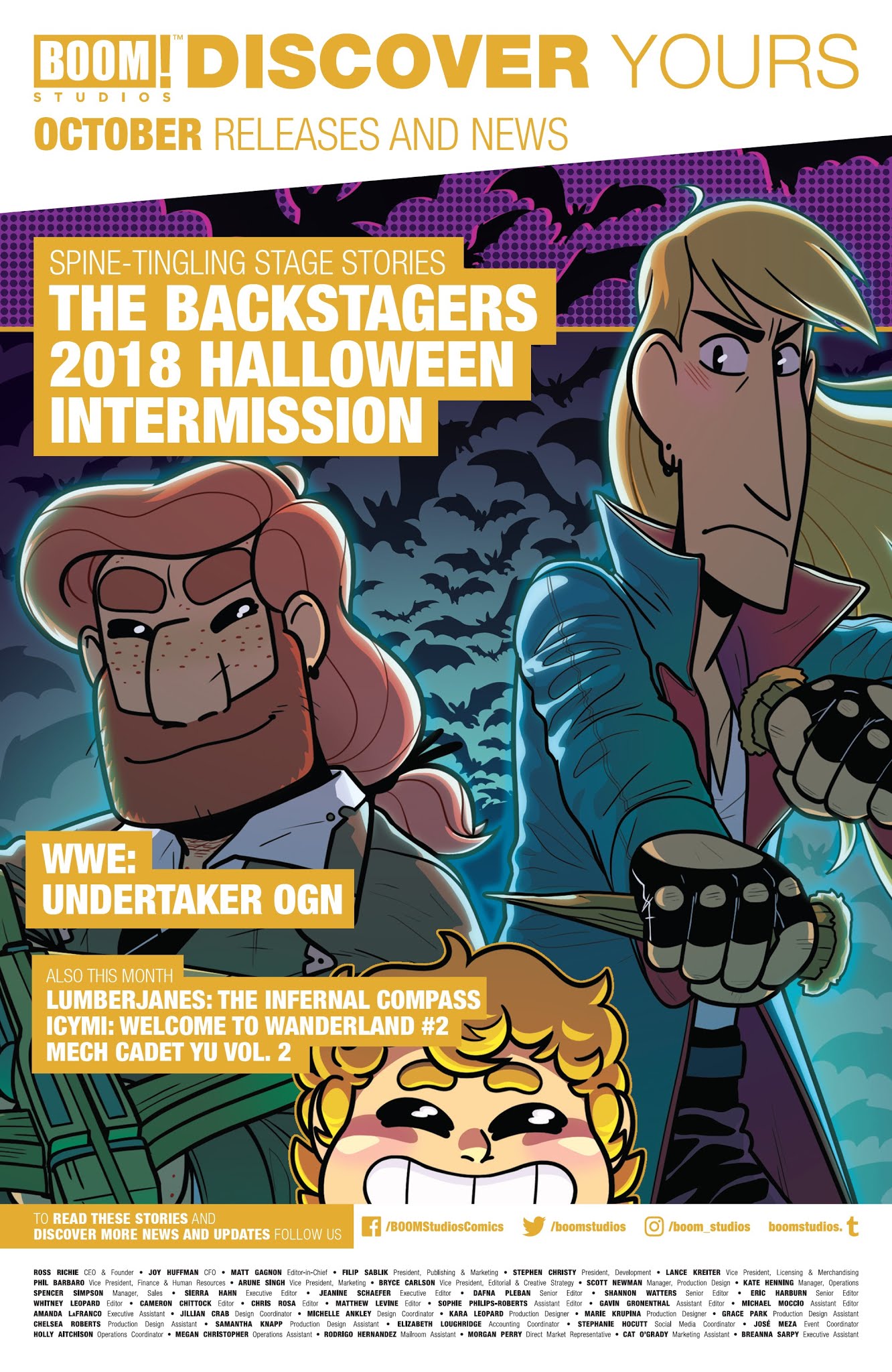 Read online The Backstagers Halloween Intermission comic -  Issue # Full - 41